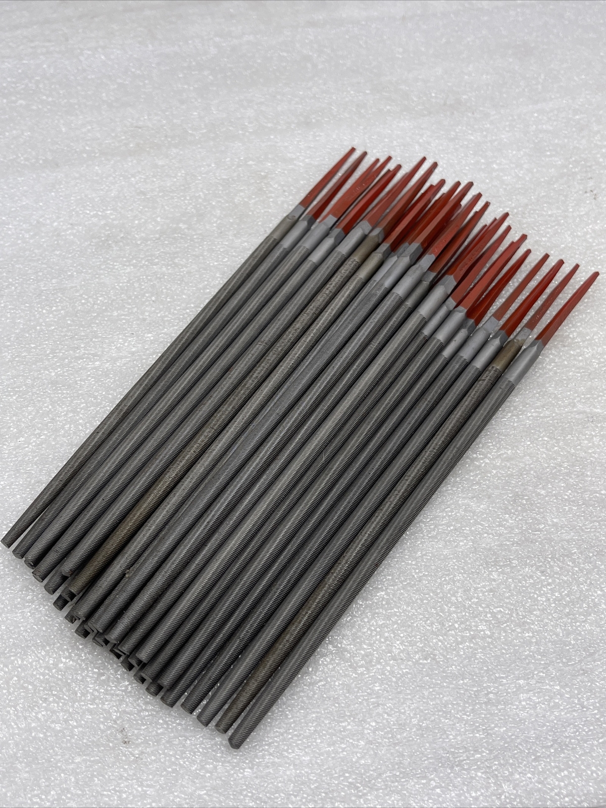 Lot Of (38) Simonds 6” Round Smooth Cut American Files, 73397000, New