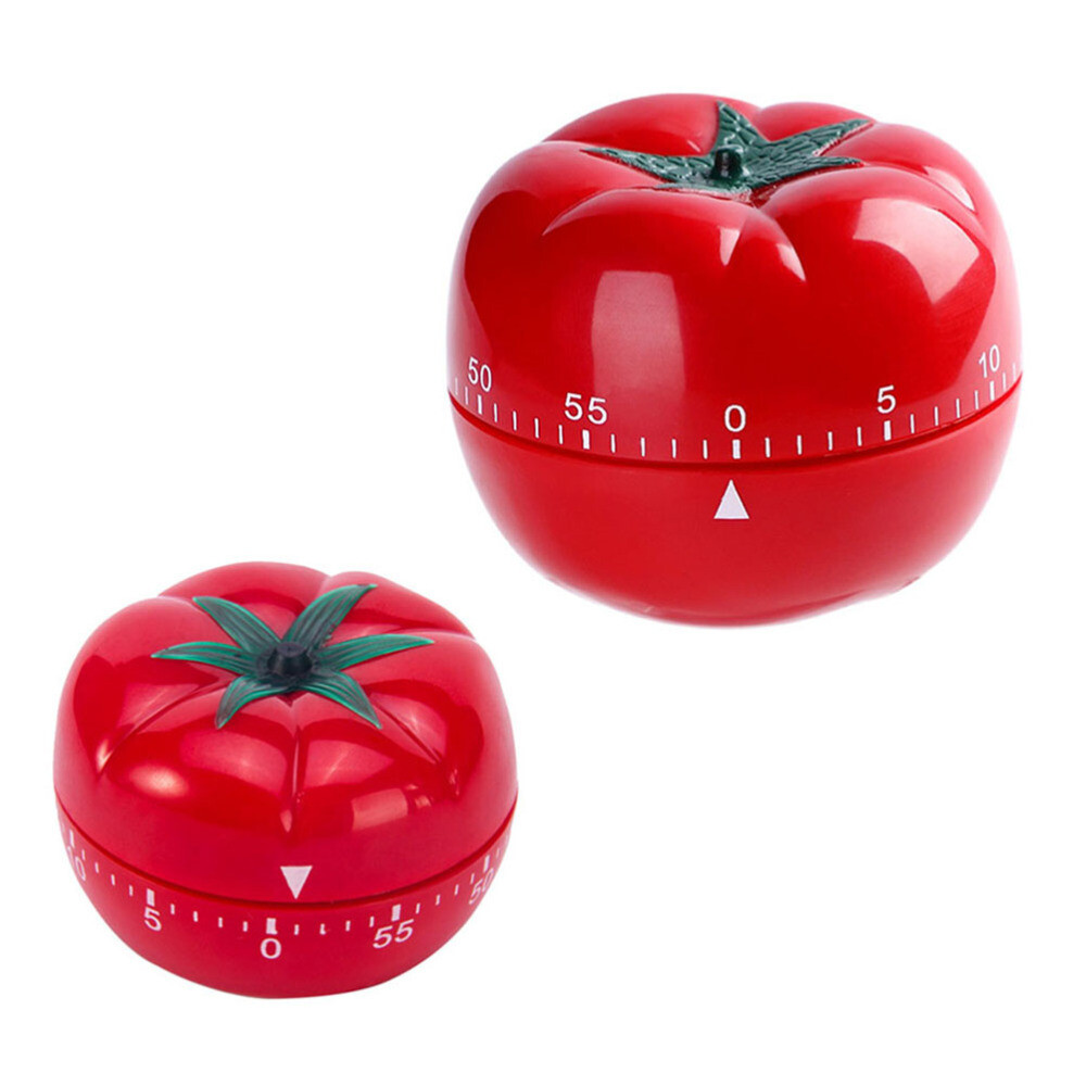 2pcs Visual Timer Clock Fruit Shape Timer Pomodoro Timer Cube Fruit Timer