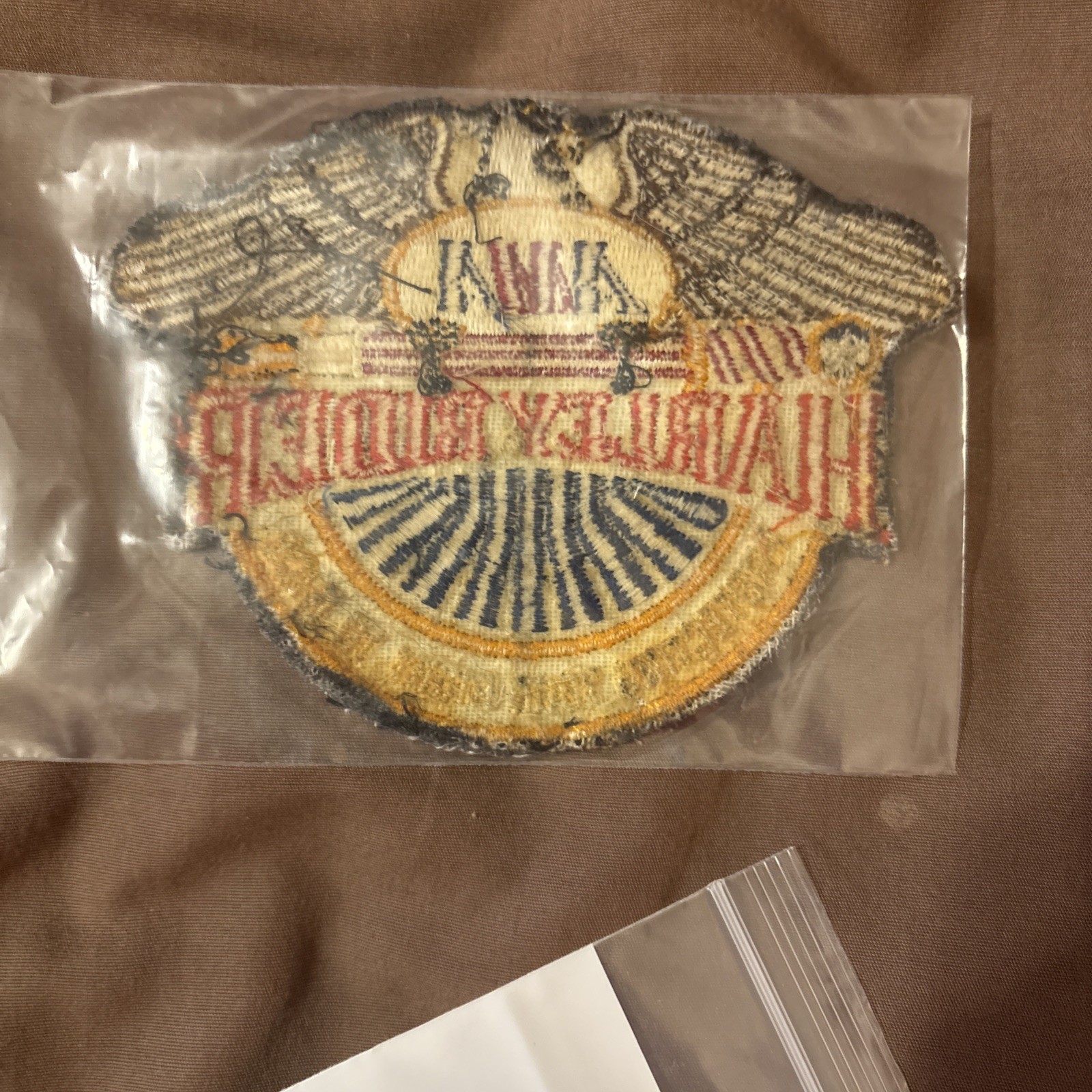 Vintage Harley Davidson Motorcycle Jacket Patch AMA Harley Rider Bald Eagle Lot