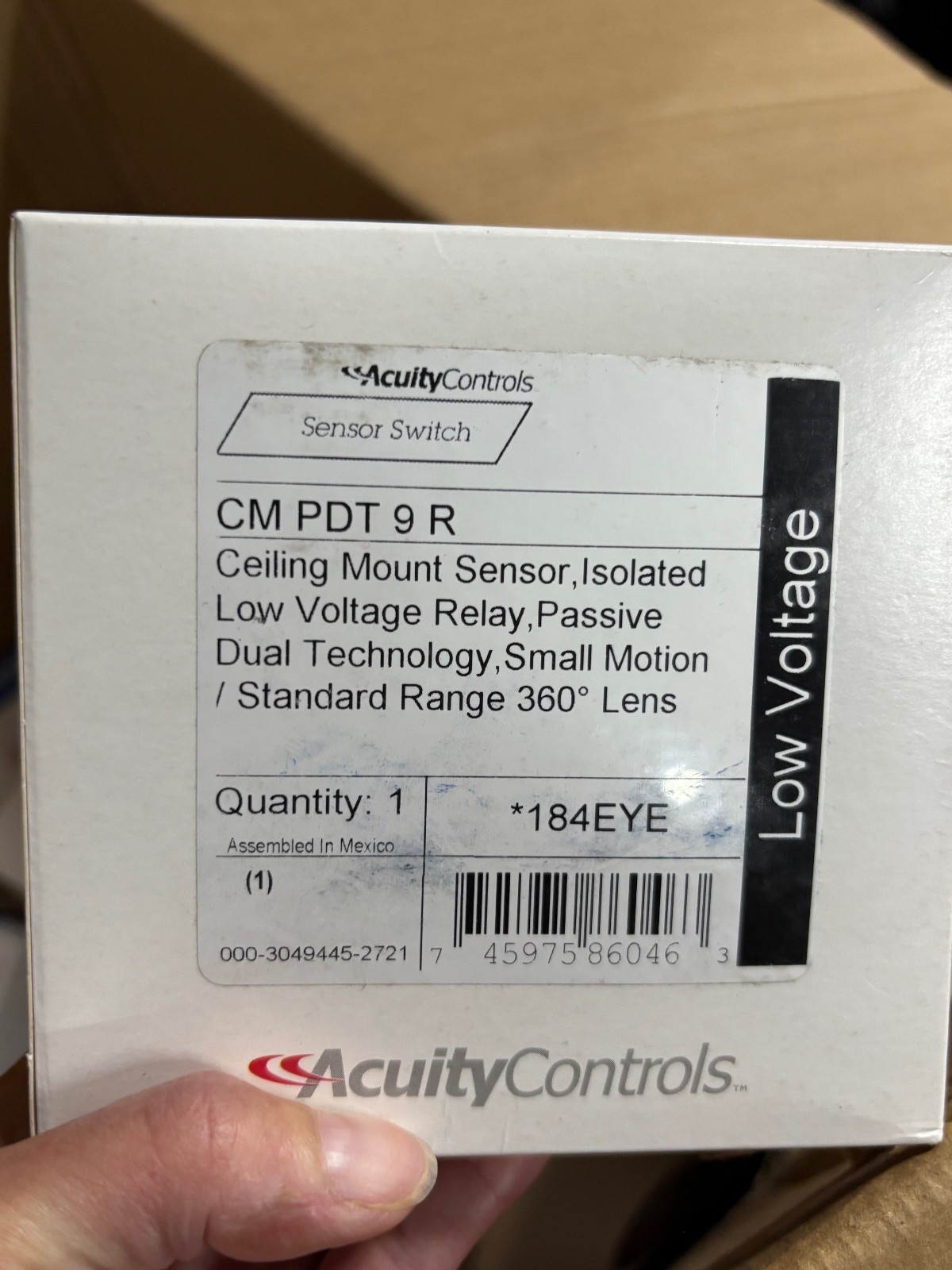 CM PDT 9 R   NEW Sensor Switch