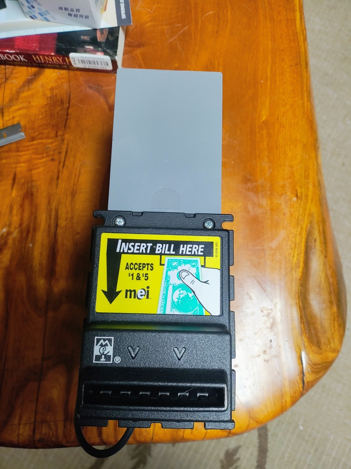 1 mar mei vn 2542 u5 24v   bill acceptor  1&5  updated 2026 With Steel Bezel