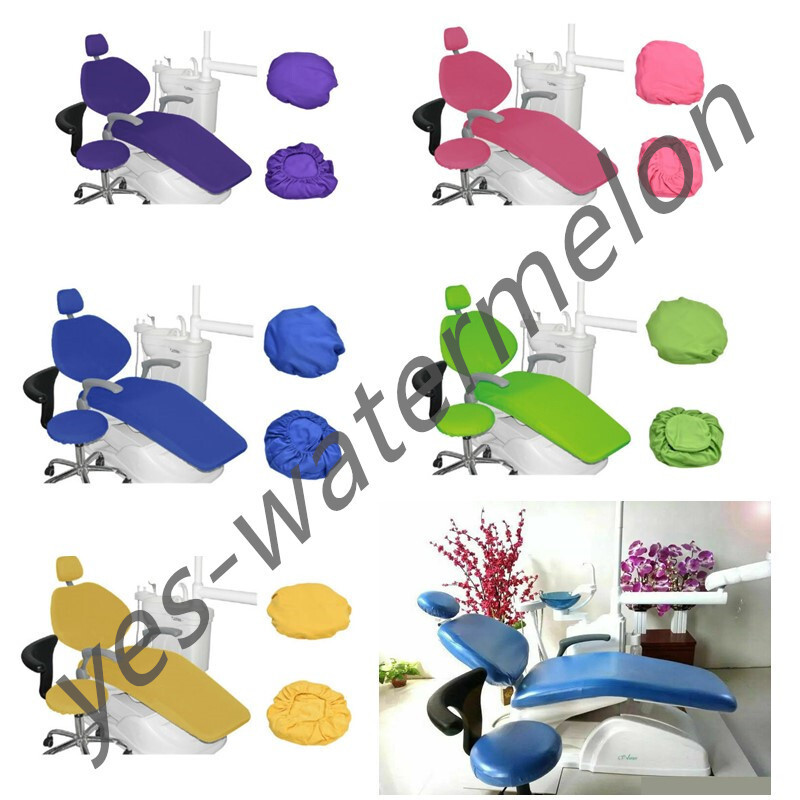 Dental Orthodontic PU Headrest Chair Protector Sleeve Stool Waterproof Equipment