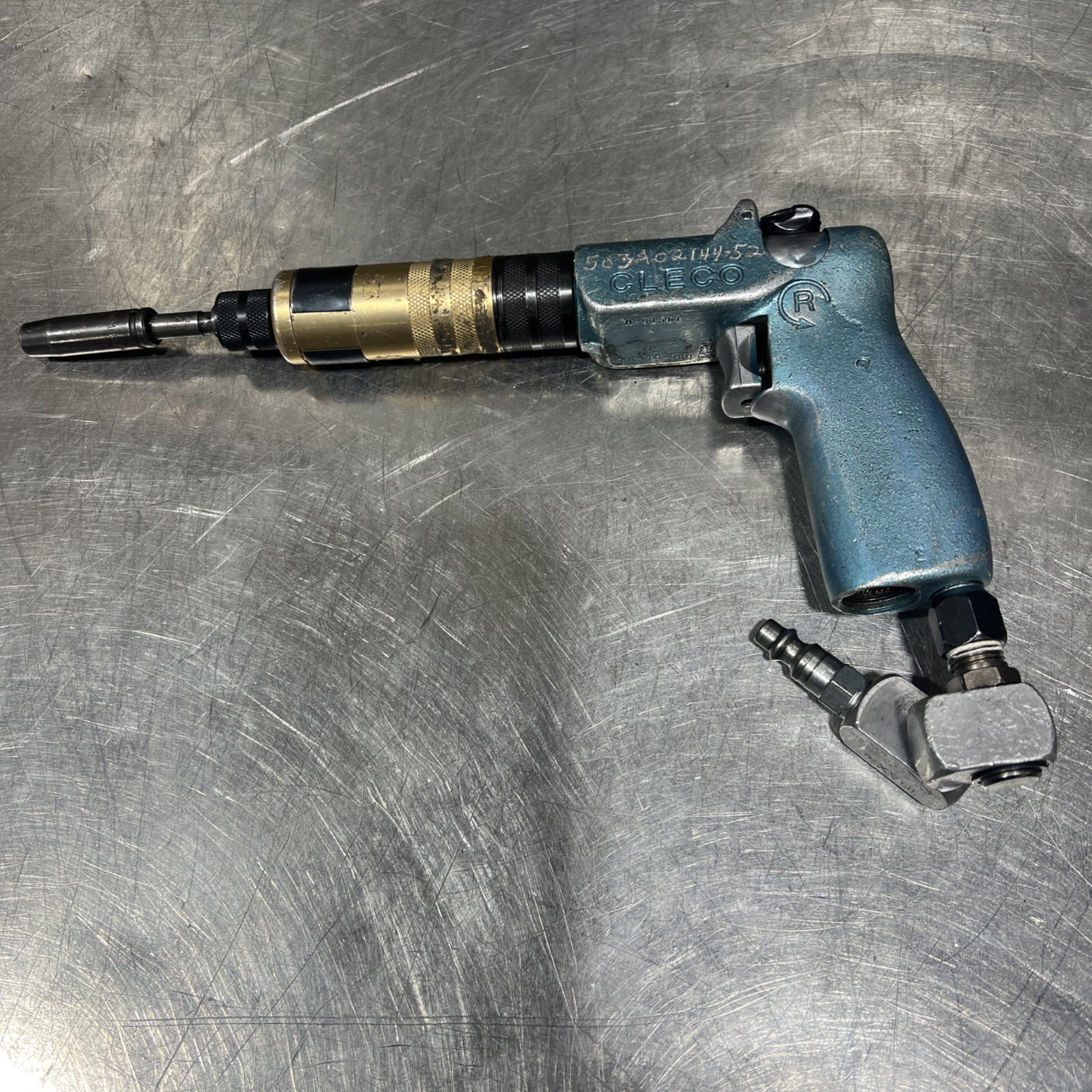 Cleco 5RSATP-7BQ 1/4" Pneumatic Screwdriver Used Surplus. Item ID BP2