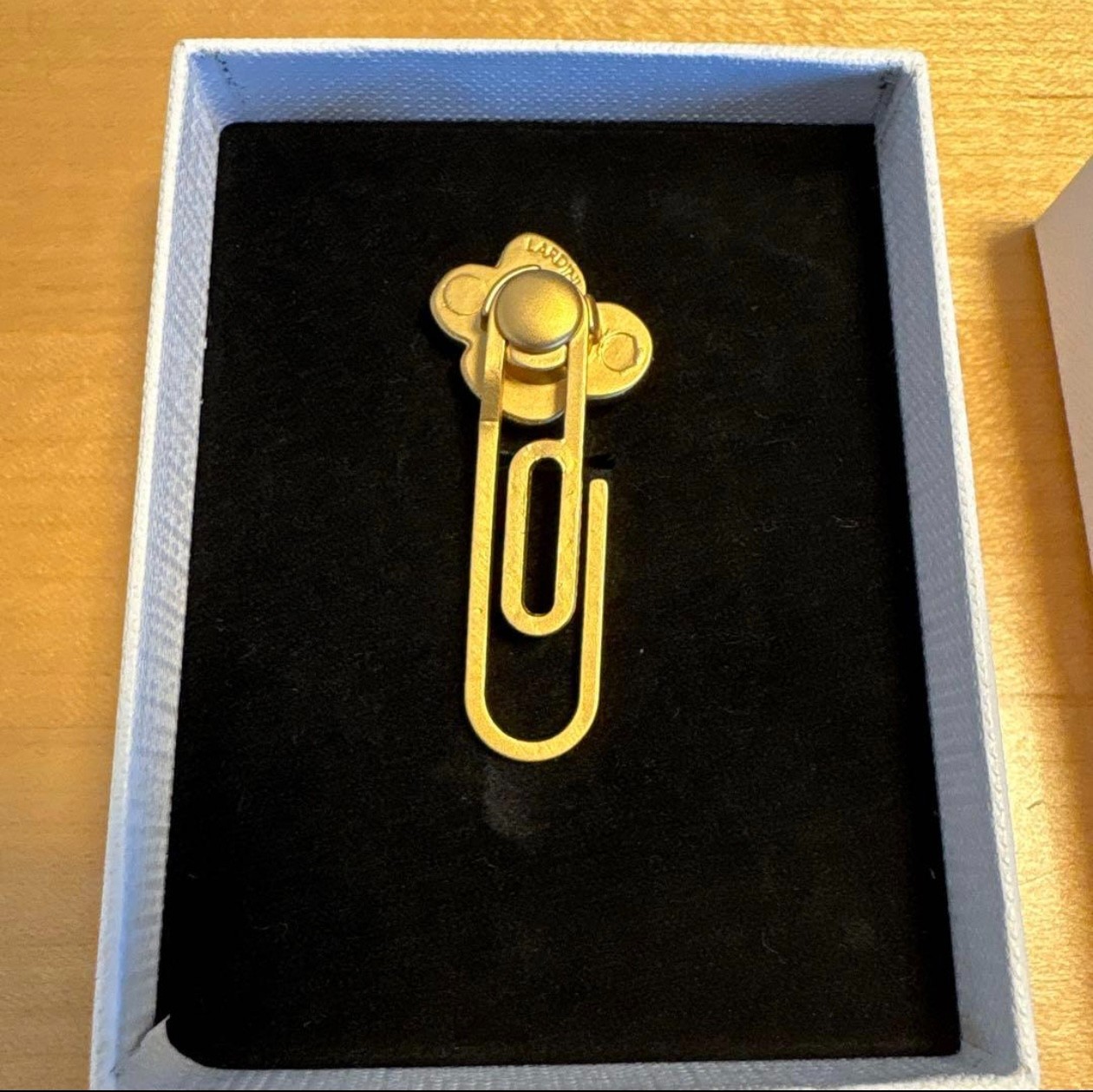 LARDINI Boutonnière Gold Pin