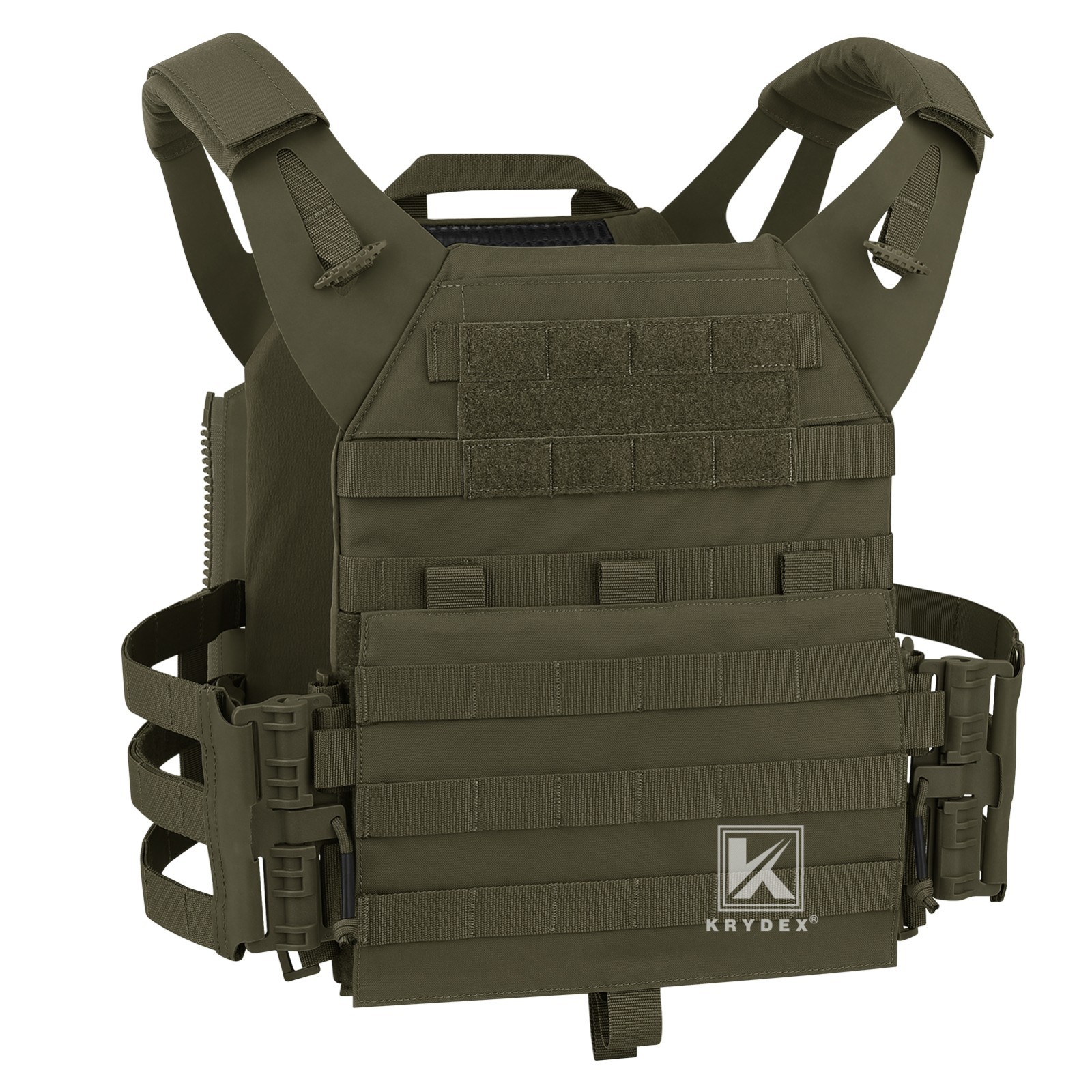 KRYDEX JPC2.0 Tactical Plate Carrier MOLLE Panel Quick Release Vest Camouflag RG