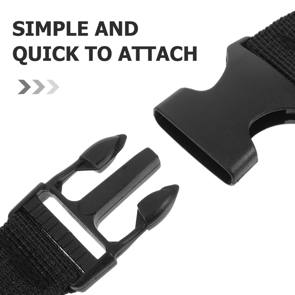 Backpack Chest Strap Adjustable Buckle With Quick Release Non Webbing Belt