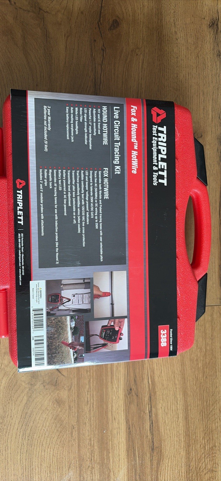 Fox & Hound Hotwire Live Wire Tone And Probe Kit