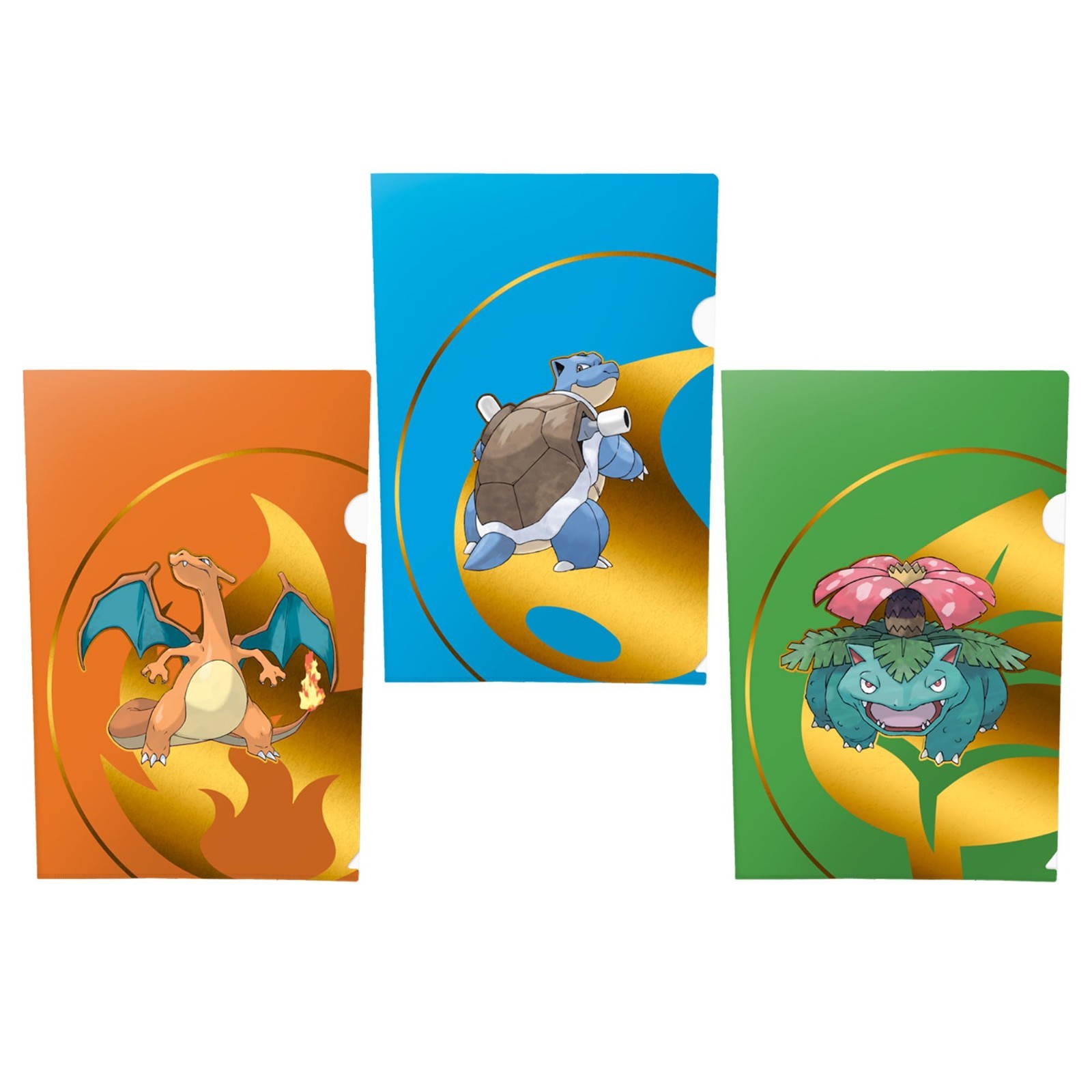 Ultra Pro Pokemon Tournament Folios 3-Pack CHARIZARD, BLASTOISE & VENUSAUR