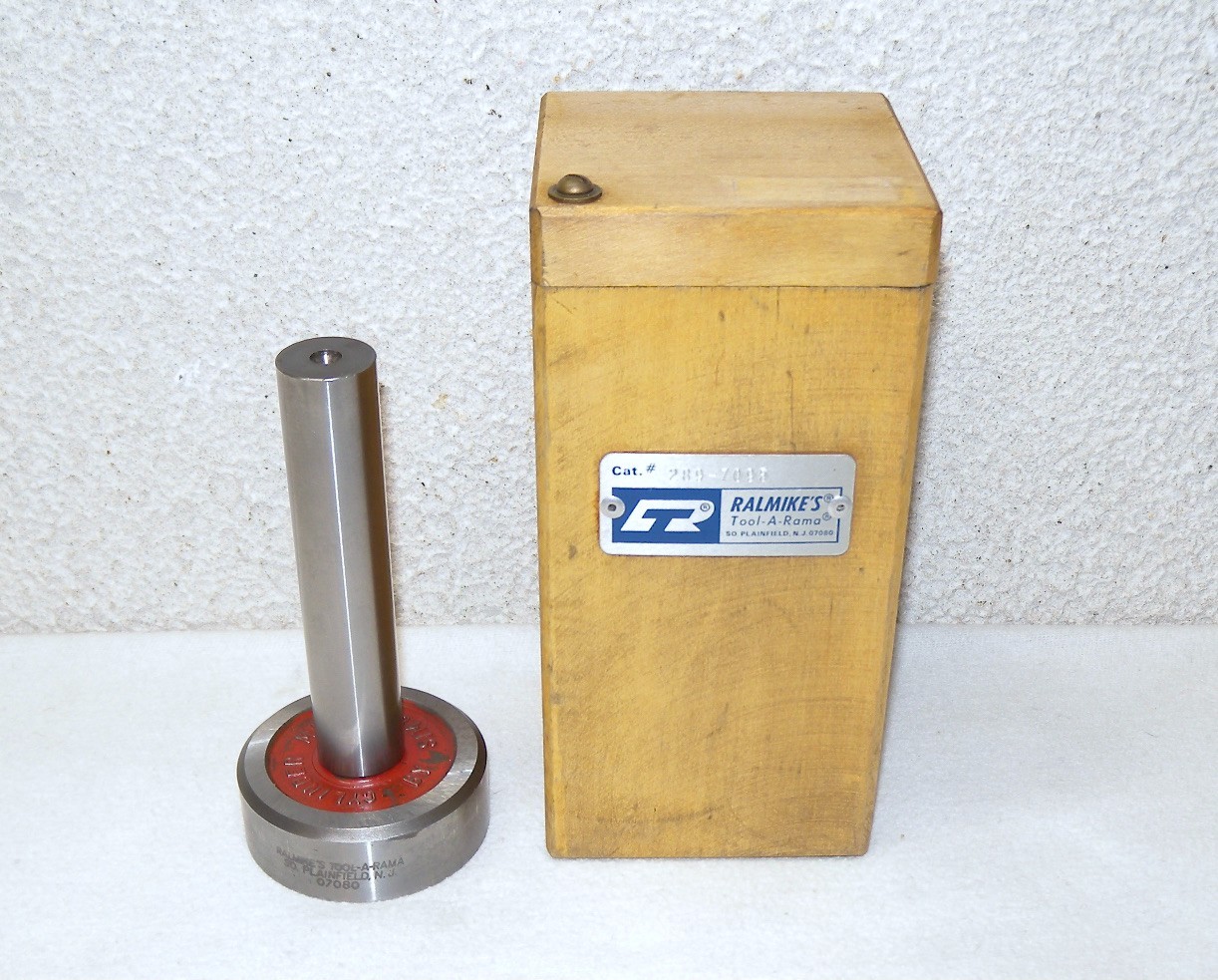 SIMCO CYLINDER MAG (MAGNETIC) SQUARE, MACHINIST INSPECTION, 1" DIA. , 6" HEIGHT