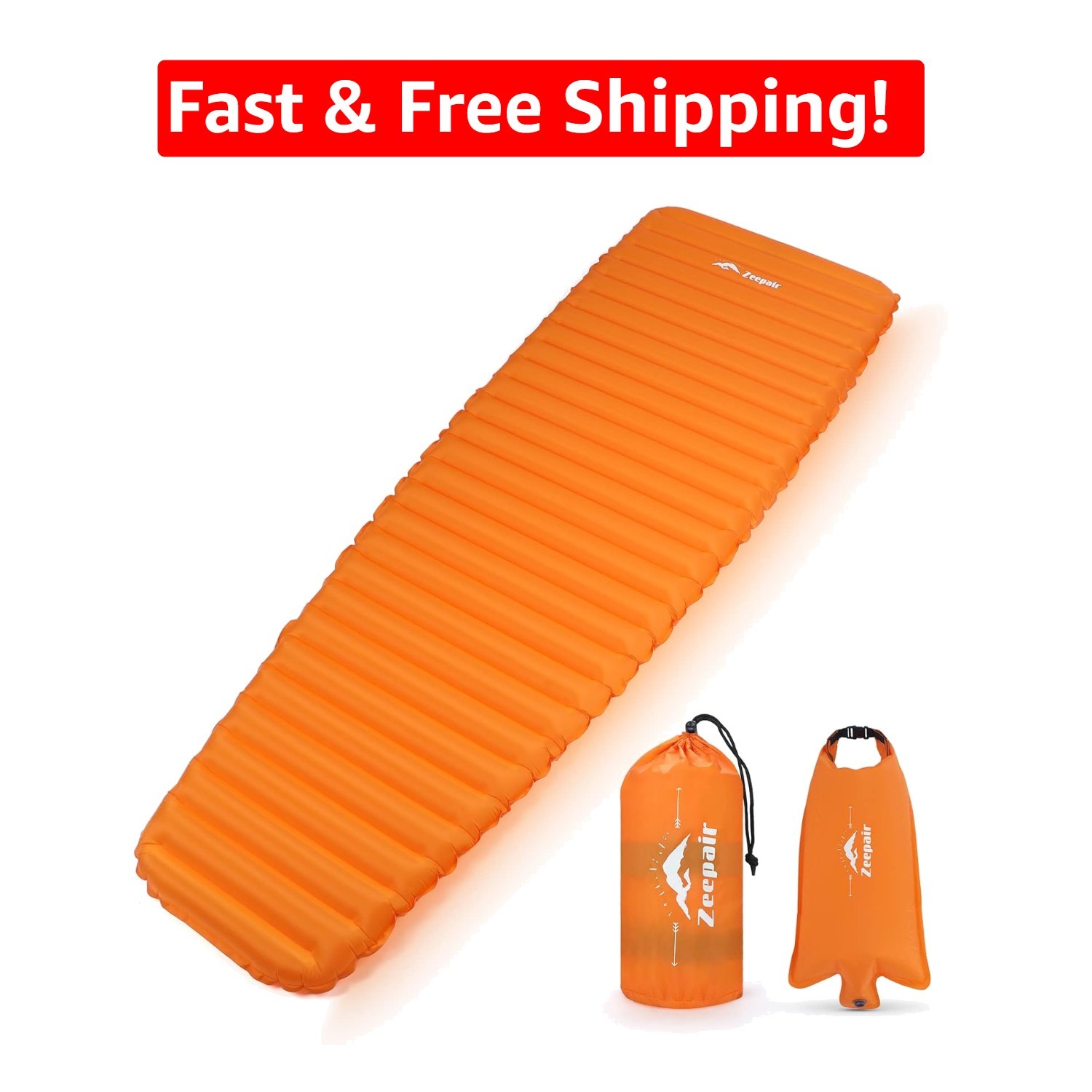 Portable Waterproof Sleeping Pad with Compression Bag - Perfect for Backpacking