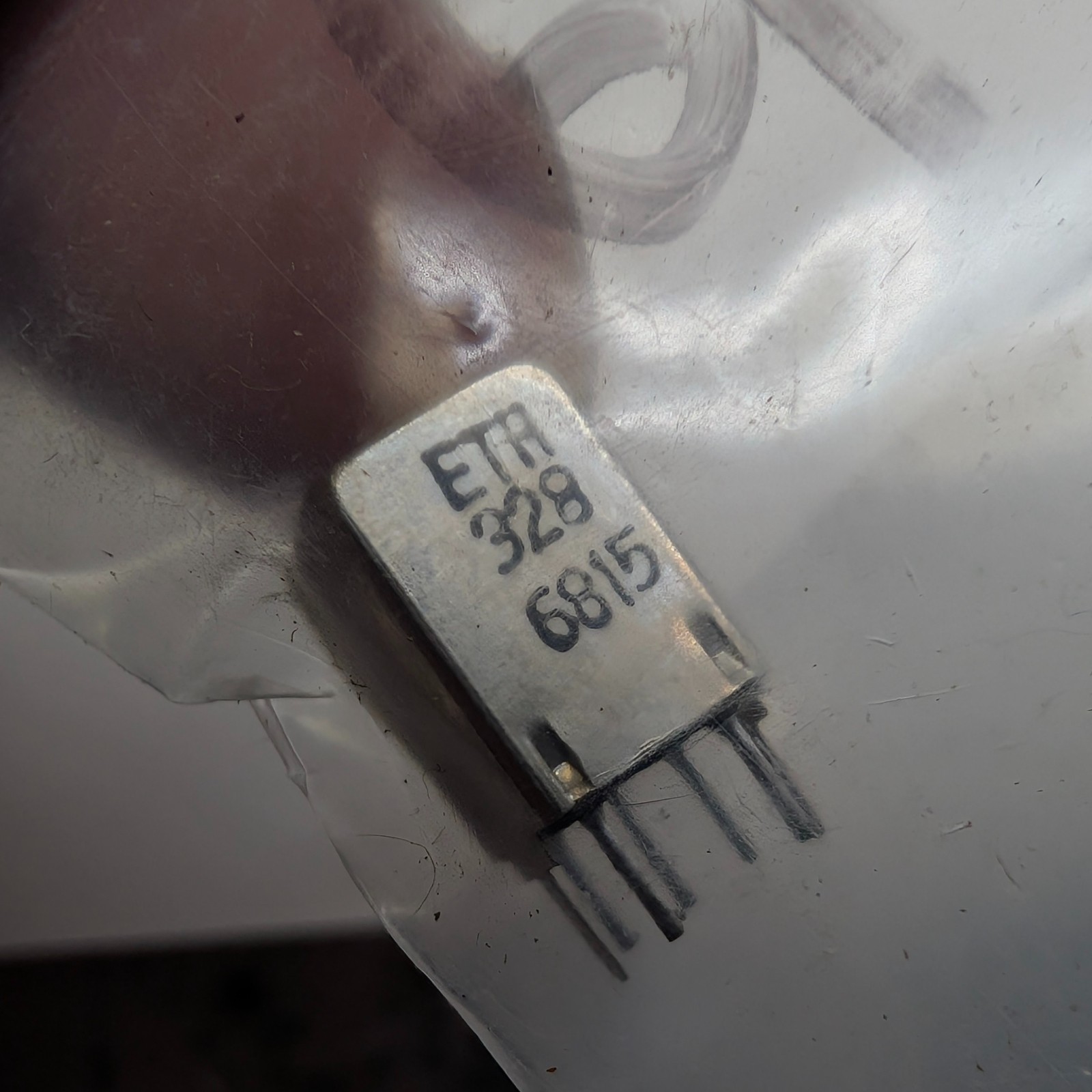 Vintage ETR 328 Variable Inductor RF Coil IF Transformer Shielded 5-Pin 6815 NOS