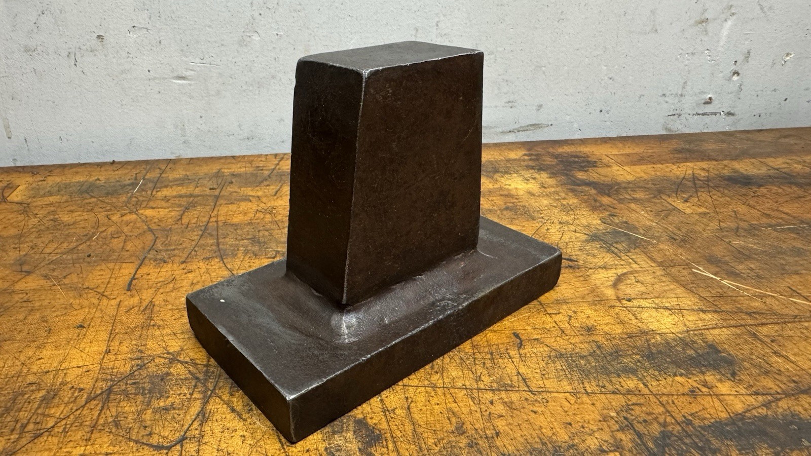 Bench Anvil Block Bevel Edge Squaring Stake Tinsmith Jewellers Forming Stake