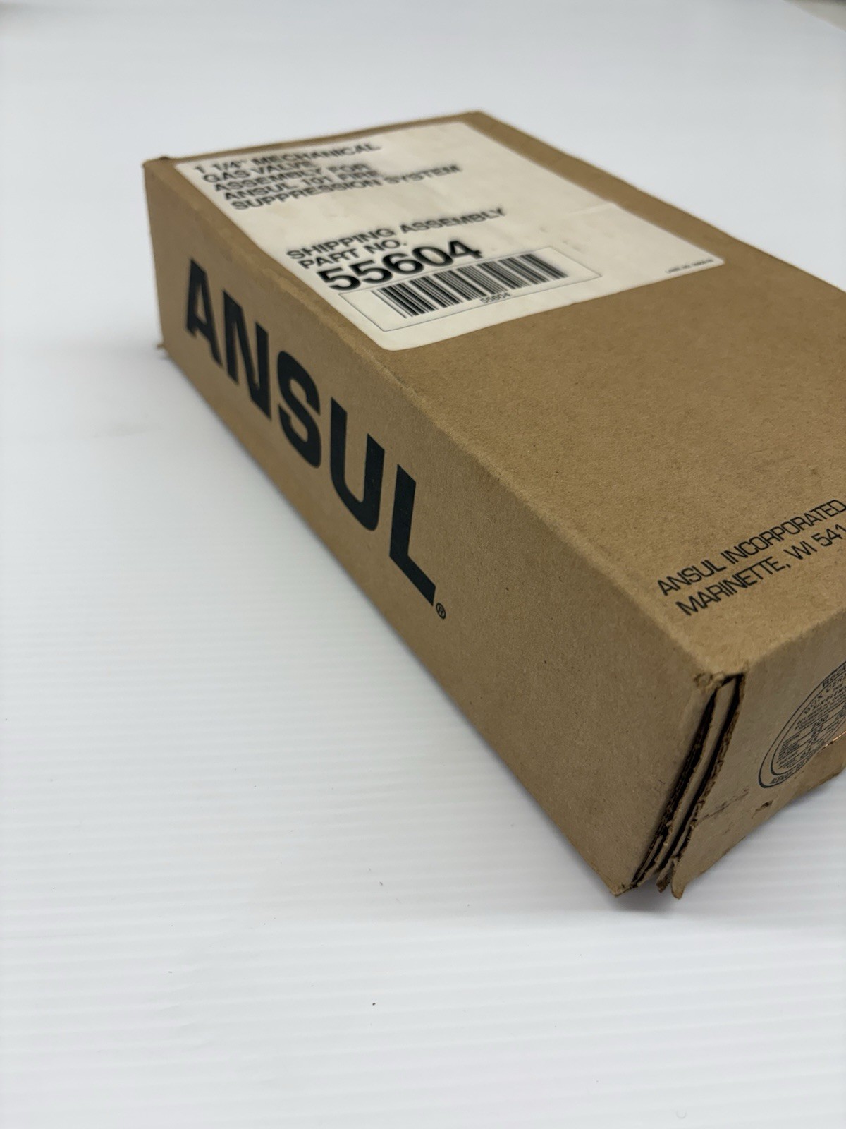 1 1/4” Mechanical Gas Valve Assembly For Annul 101 Fire Suppression System 55604
