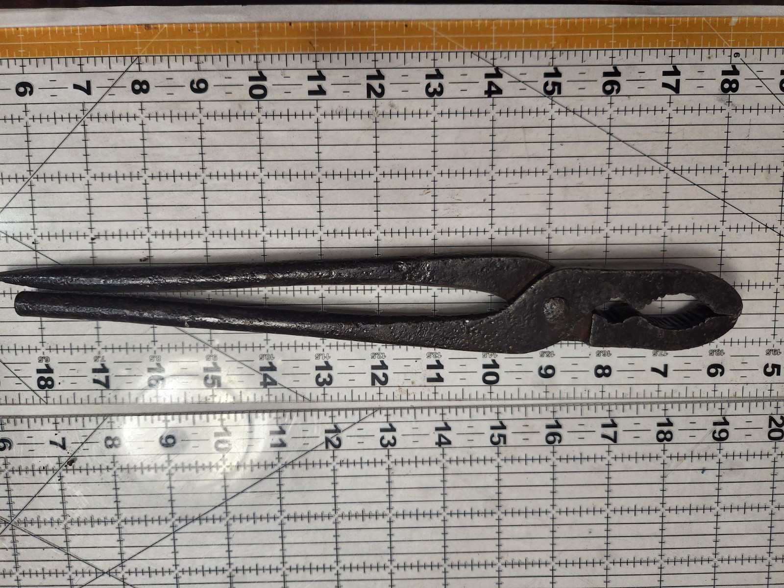 Vintage Gas Burner Pliers Large Plumbing Stove Tool