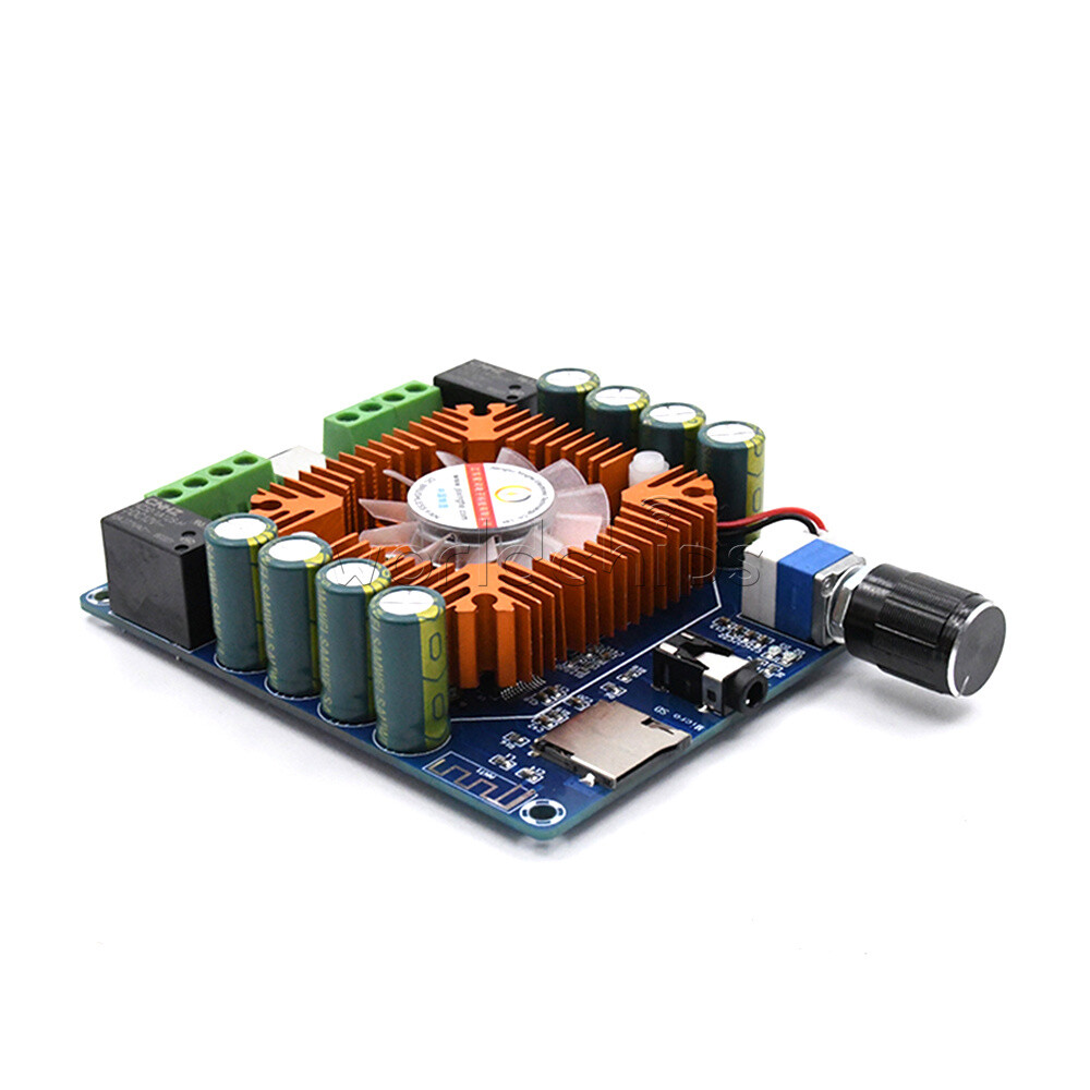 TDA7388 50W*4 Car Audio Stereo Bluetooth Digital Power Amplifier Board