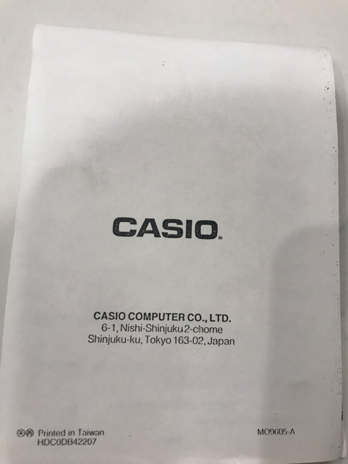 Set of 2 CASIO walking TALKING DIARY