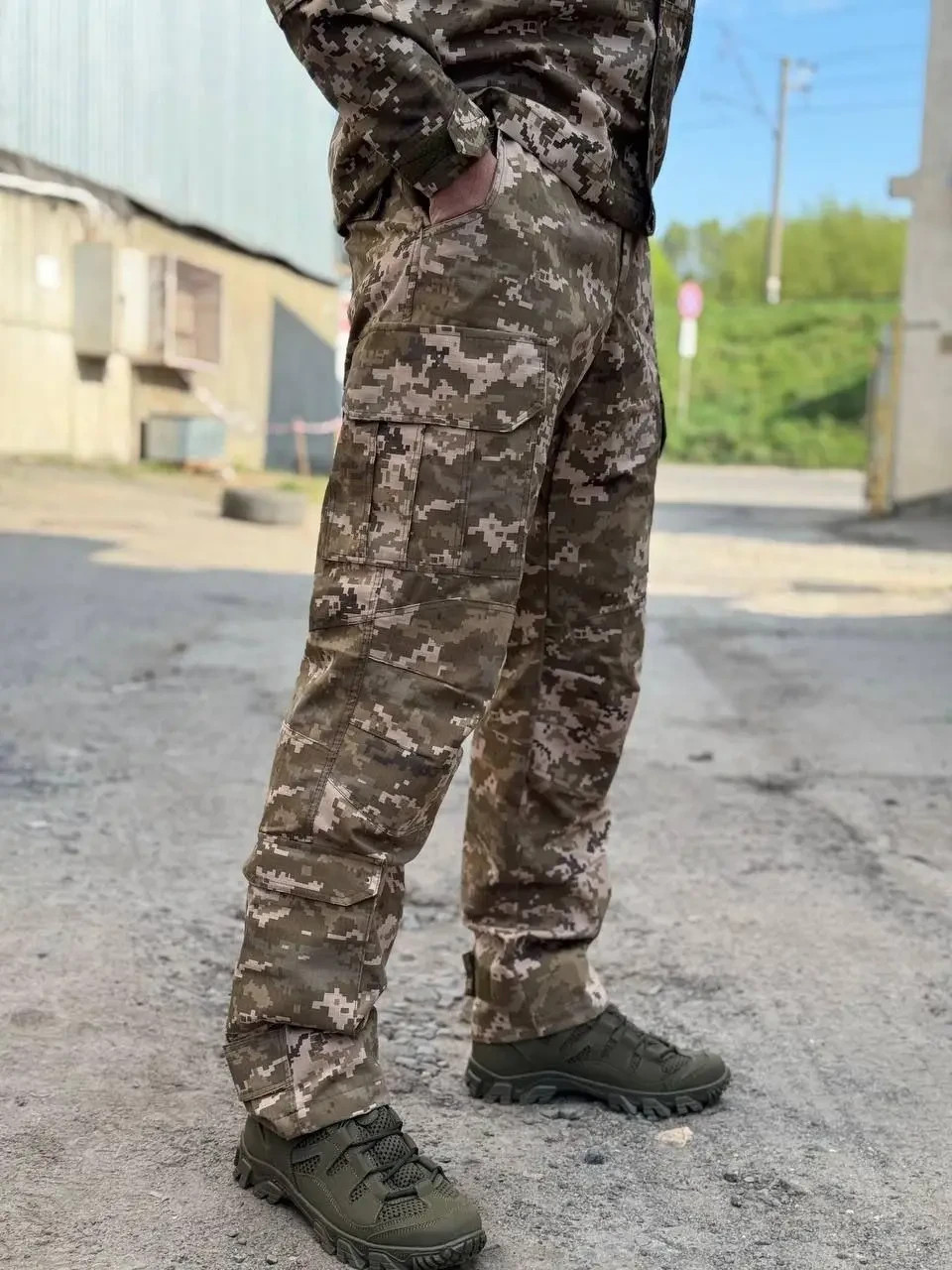 Tactical military uniform, pixel💛💙