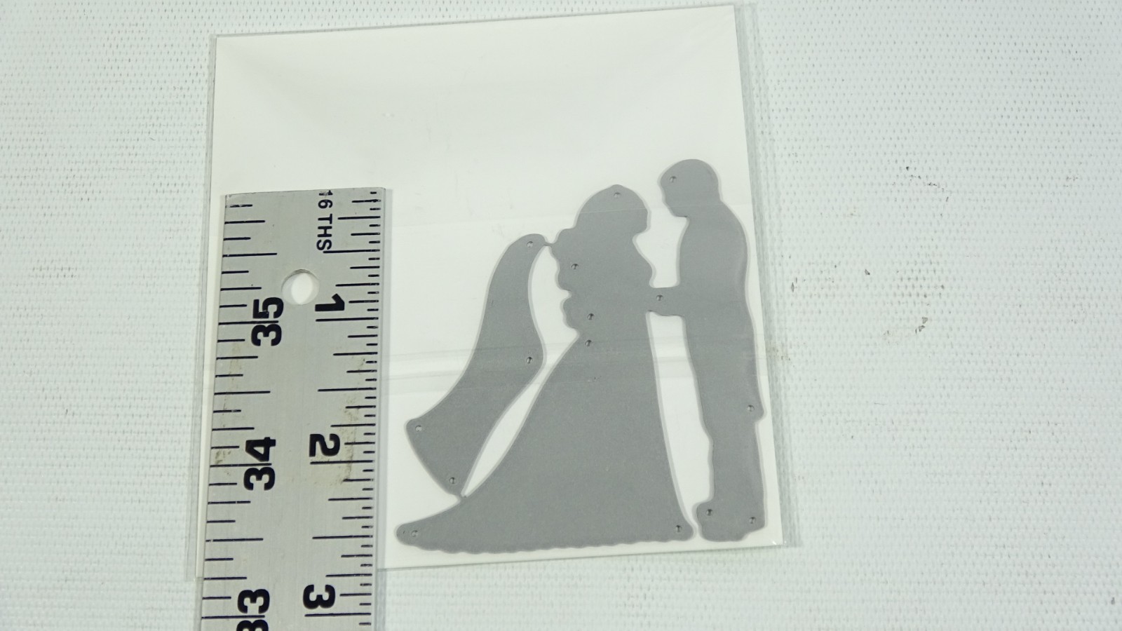 io Impression Obsession Metal Die DIE246-K Bride & Groom - Wedding Theme