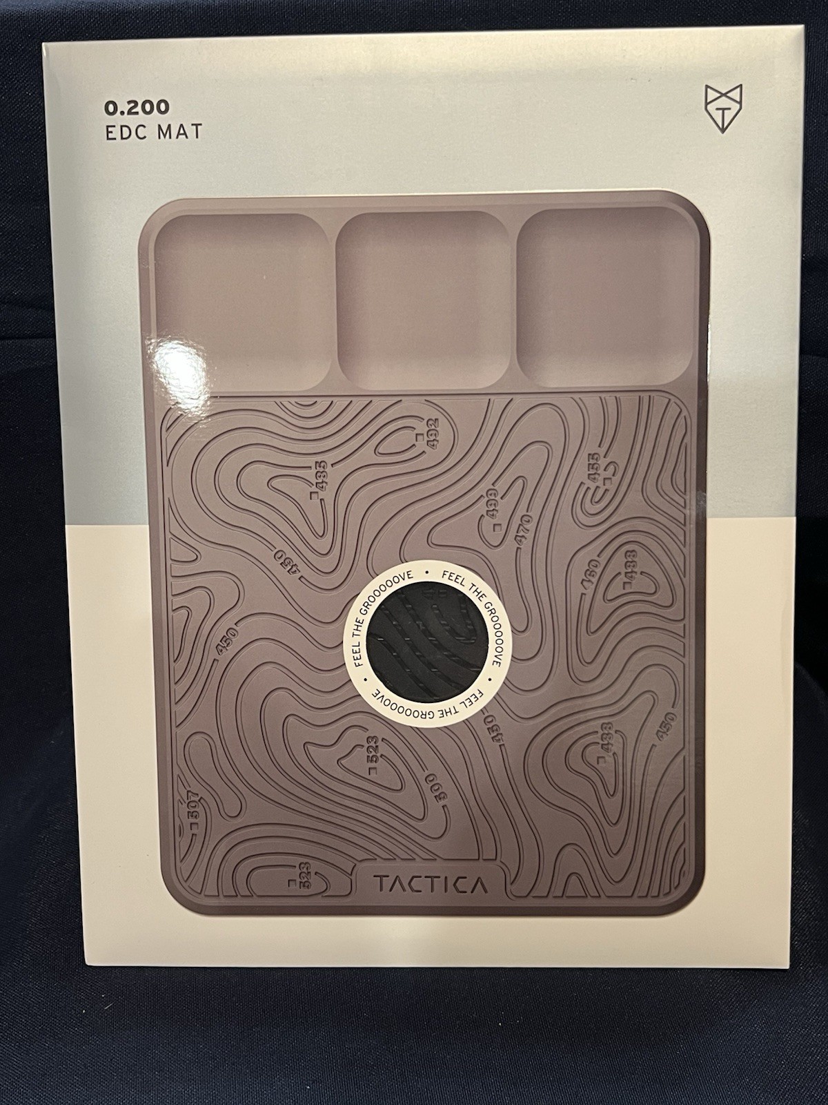 Tactica EDC Anti-Slip Mat, Smart Organization. Dimensions: 11" x 8.5"