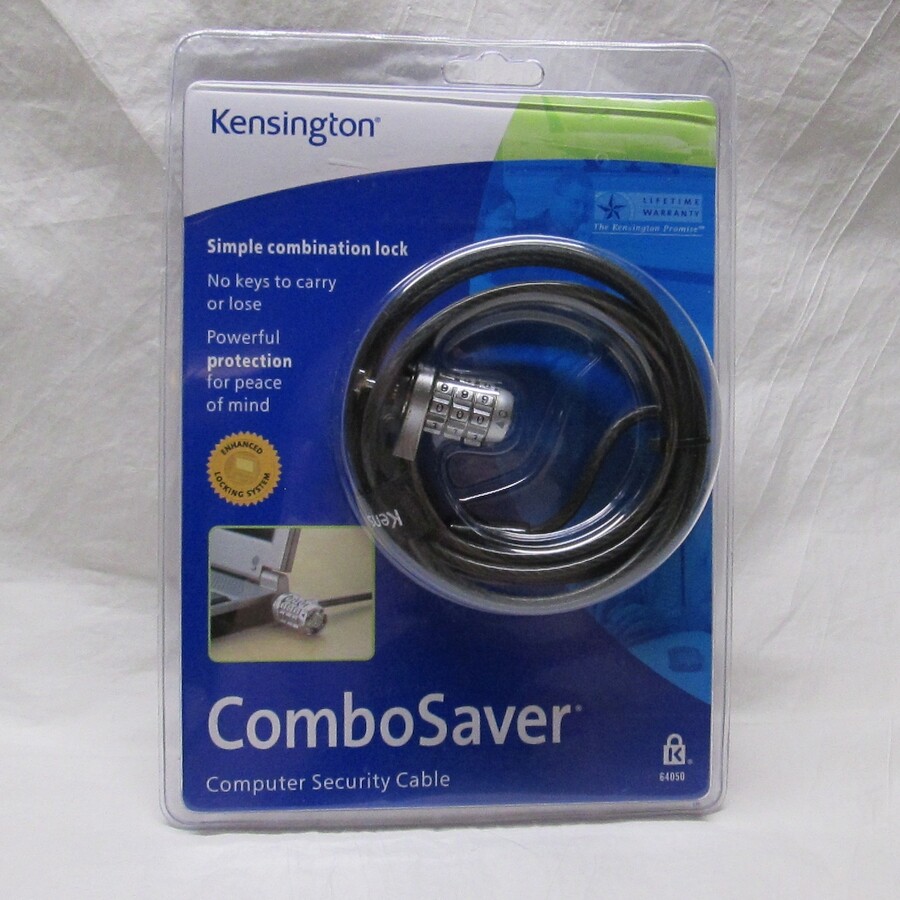 NEW ~ Sealed KENSINGTON 6' Notebook Security Combination Lock Cable  FREE SHIP !