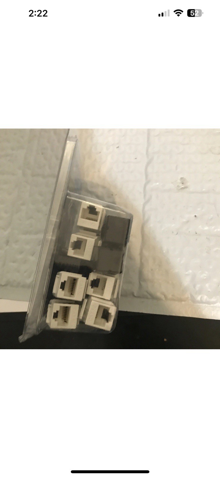 IDEAL 89-751WH CAT5e Gigabit Keystone Data Jack (10 PACK) NEW.