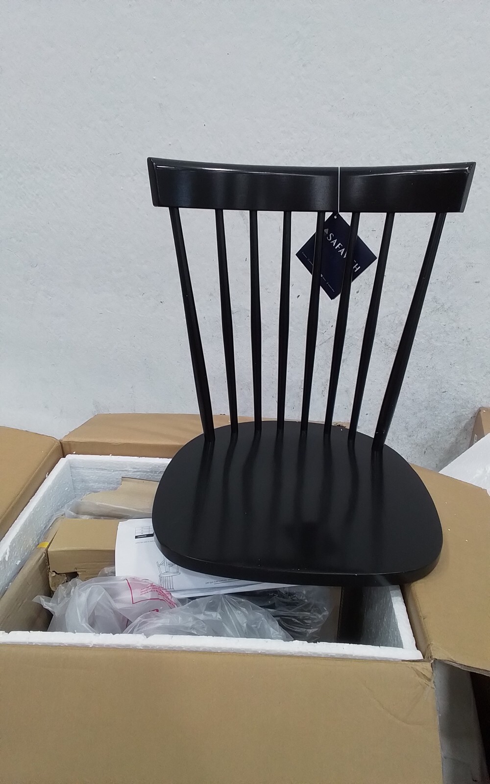 Safavieh PARKER SPINDEL SIDE CHAIR, Reduced Price 2172734208 AMH8500B