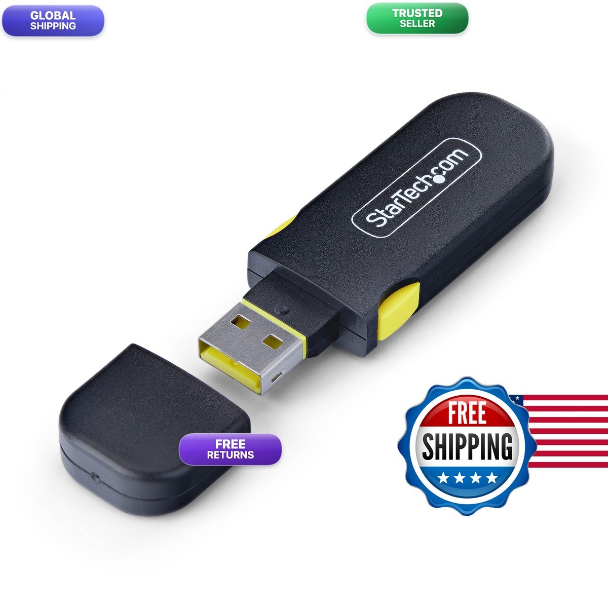 StarTech USB-A-Port-Blocker 4-Port Blocker with 4 USB-A Cover Plugs