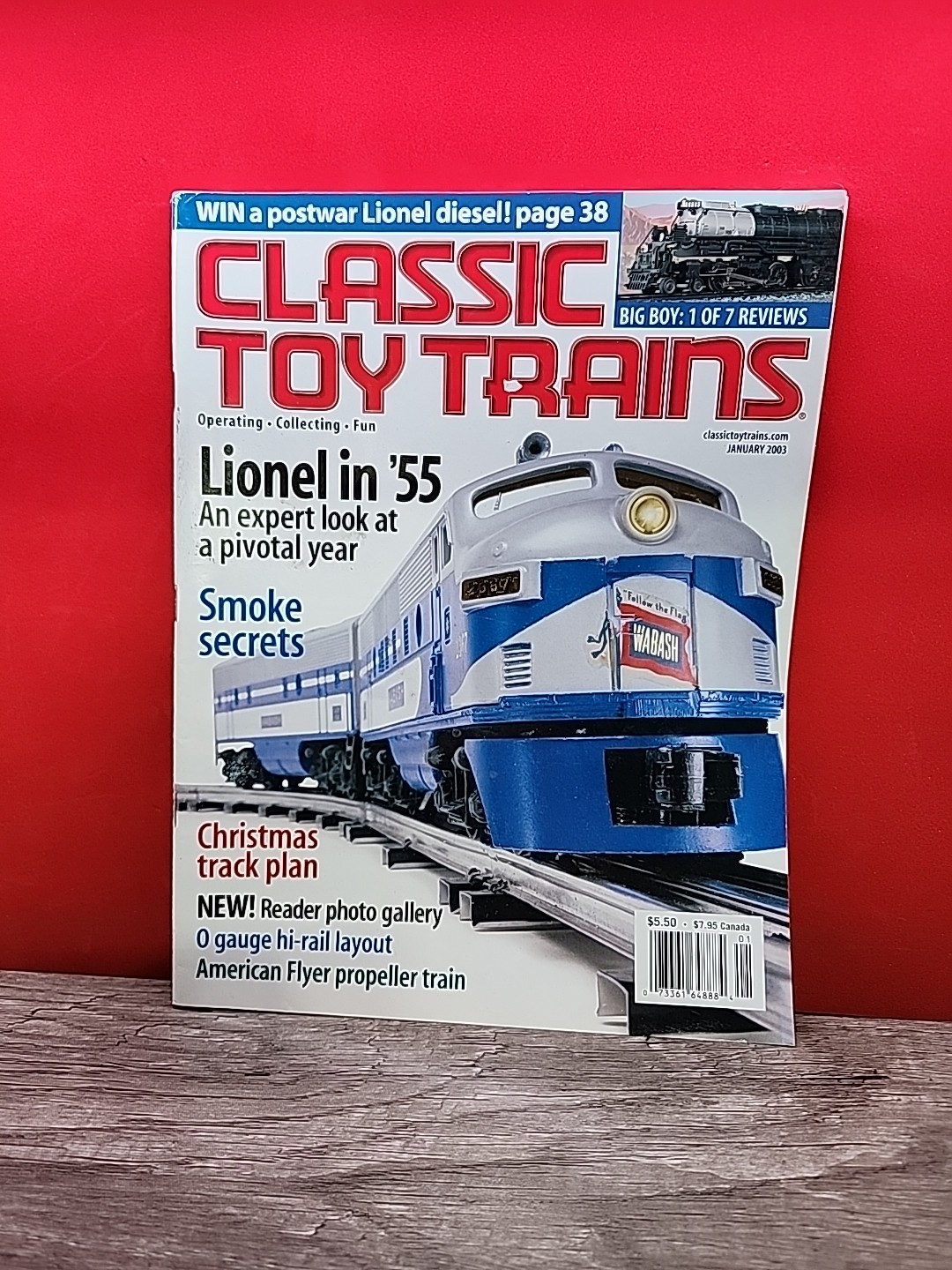 Classic Toy Trains Magazine January 2003