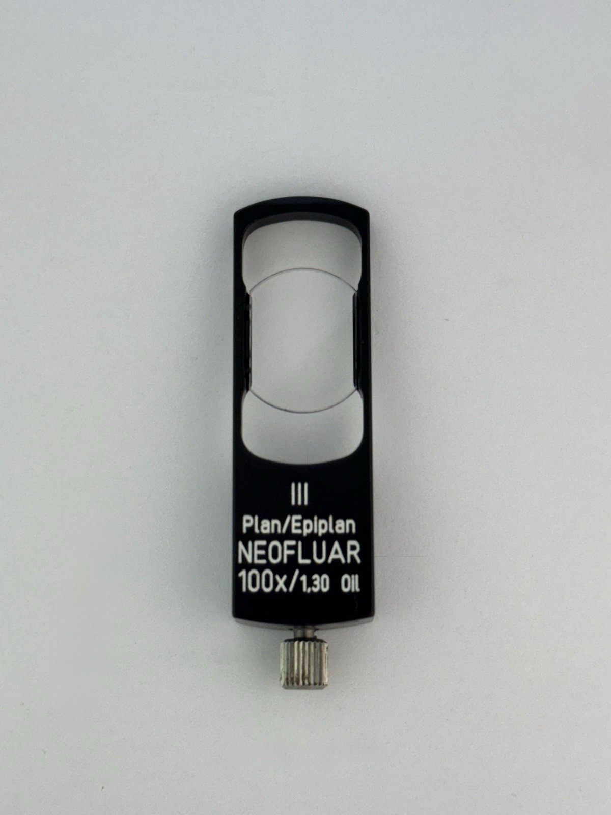 Zeiss DIC Prism III Slider Plan/Epiplan Neofluar 100x/1.30 Oil Objective 1033911