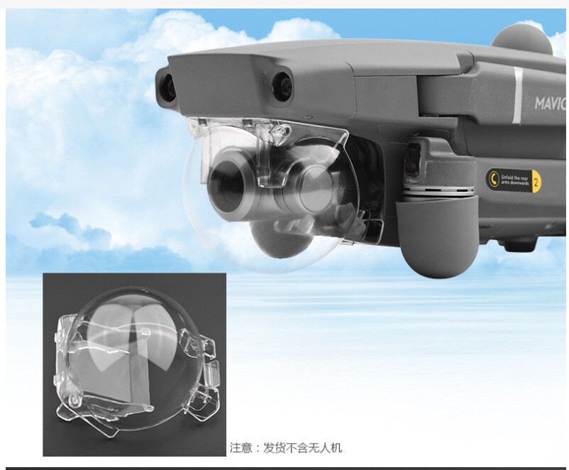 For DJI Mavic2 Zoom Pan Head Protection Cover Lens Cover Professional Edition