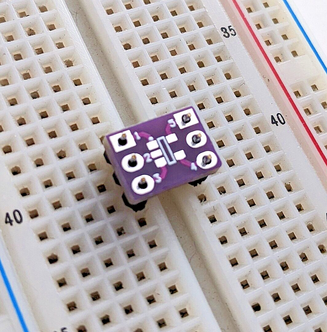 SOT23-5 (5 Pin) SMD to DIP Adapter, PCB Breadboard Adapter ST-SOT23-5, 3 Pieces