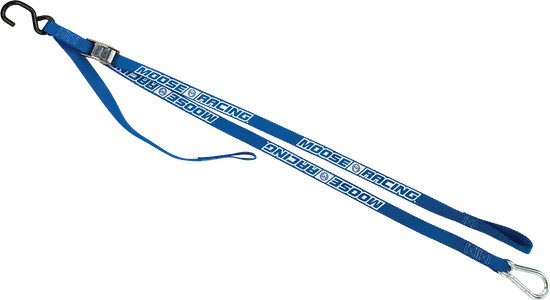 Moose Racing Blue Carabiner Tie Down Straps Scooter