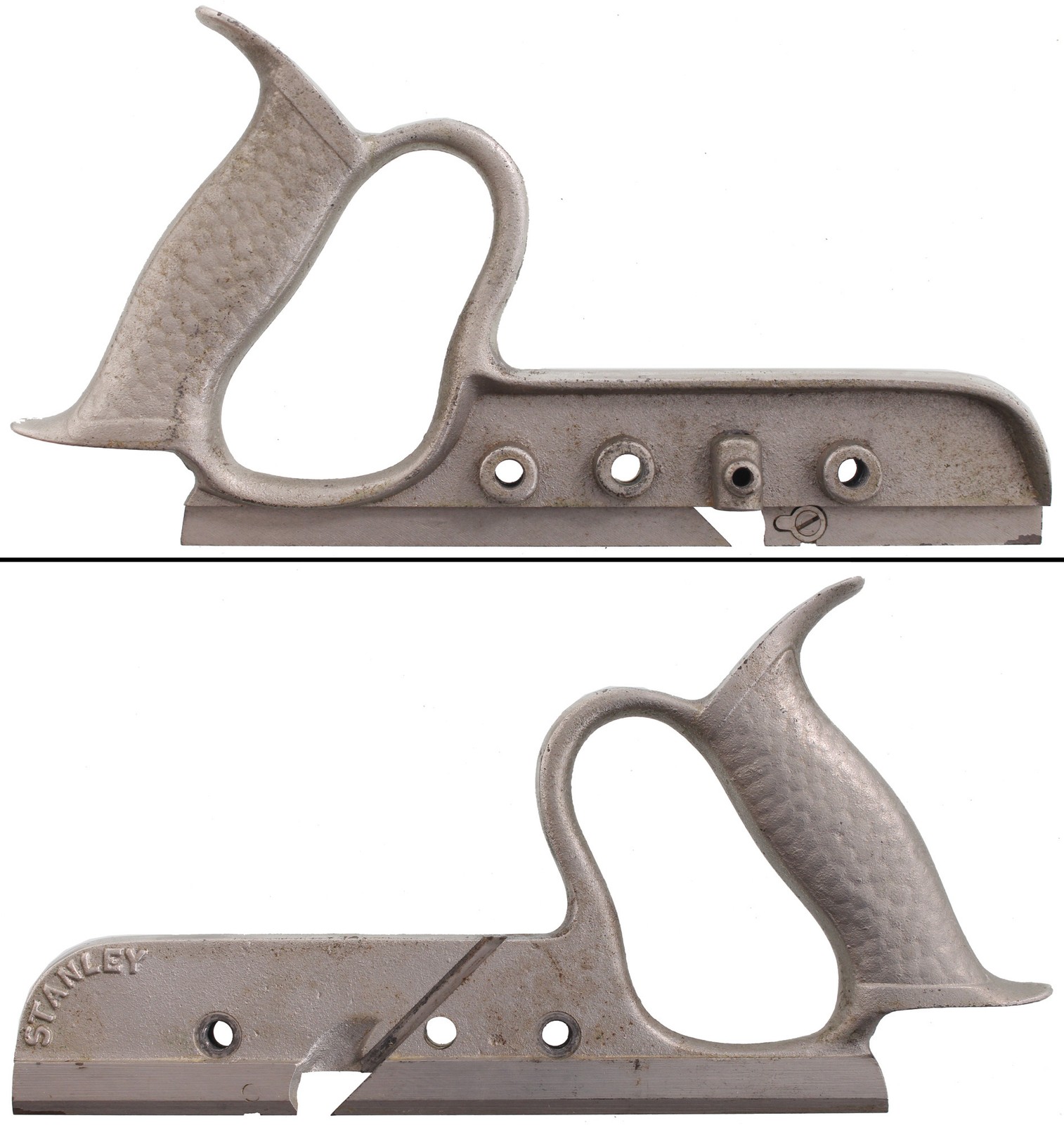 Founder's Grade Early Nickel Plated Plane Body for Stanley No. 50 - mjdtoolparts