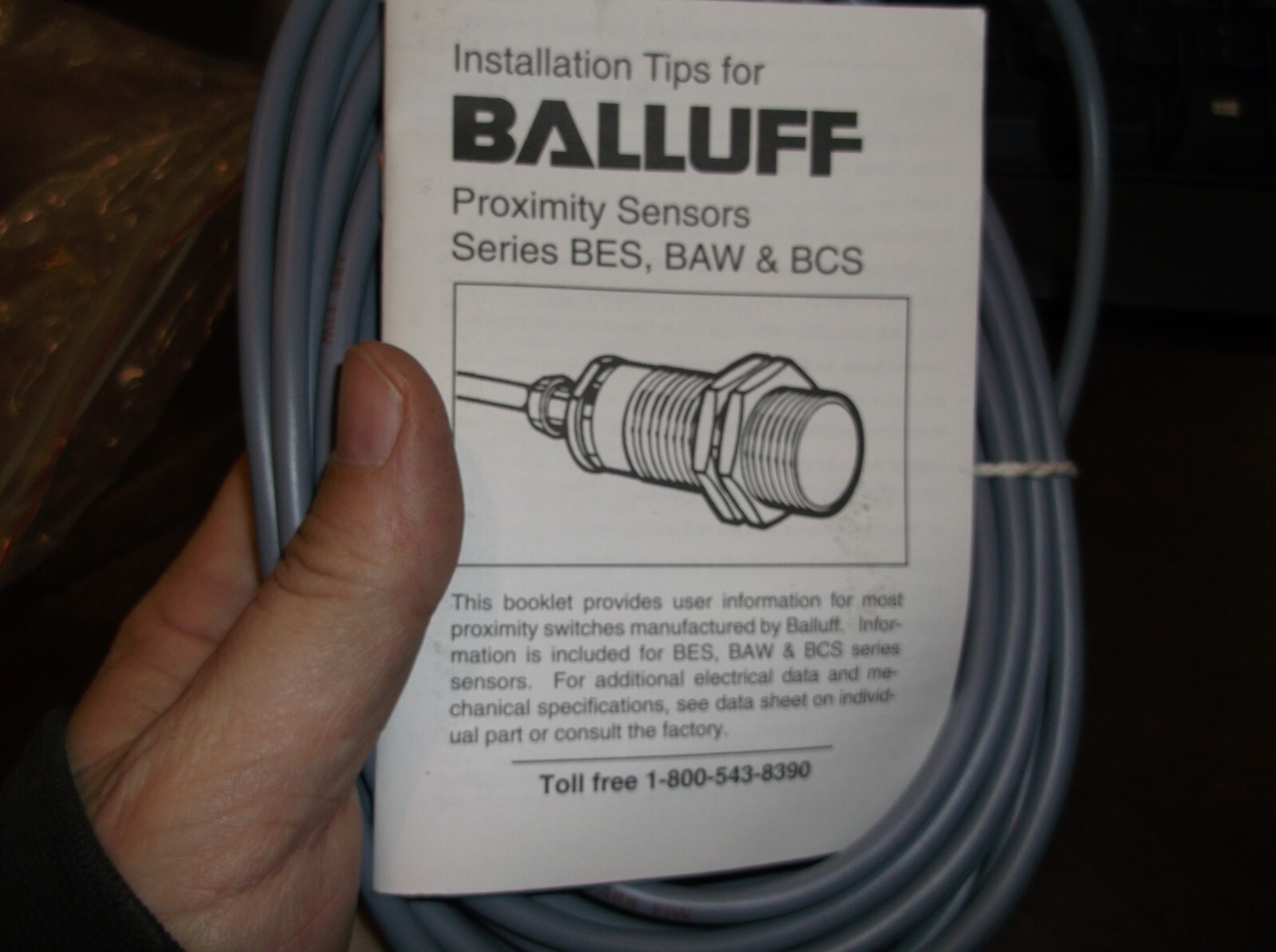 BALLUFF BES 516-347-M0-C INDUCTIVE PROXIMITY SENSOR (188-3)