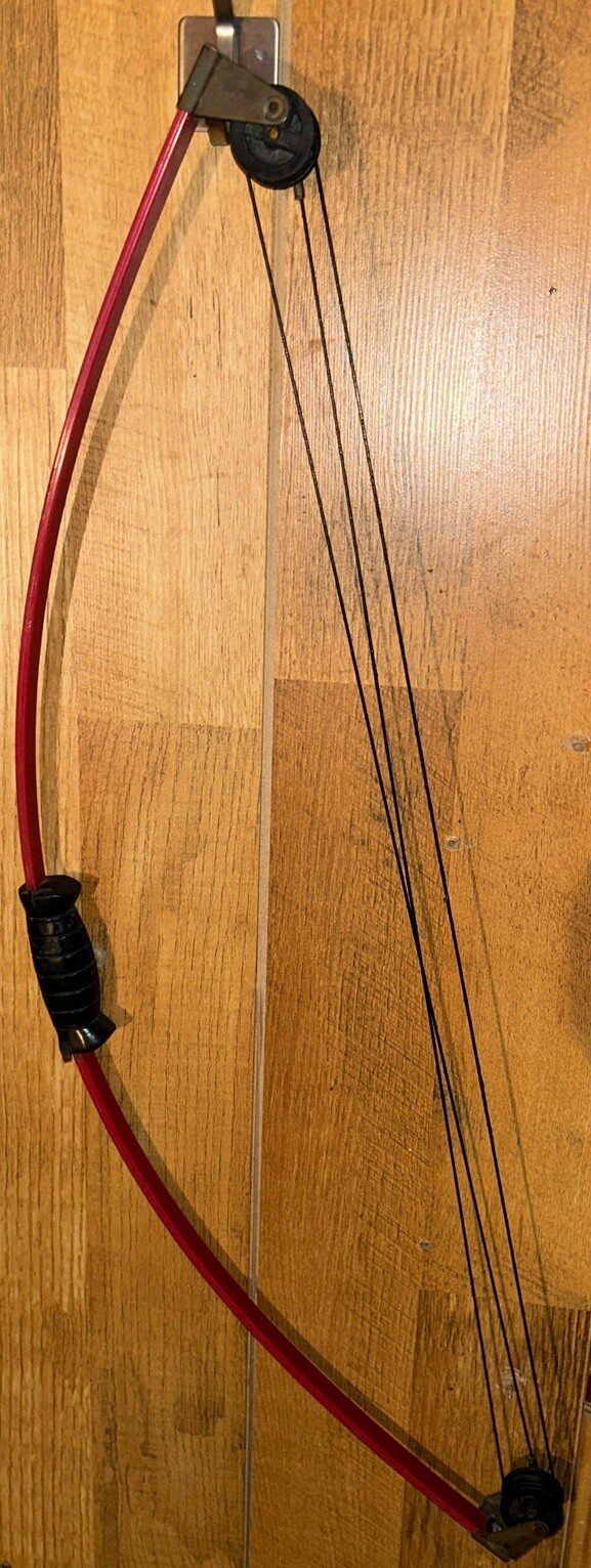 Red and Black Youth Compound Bow