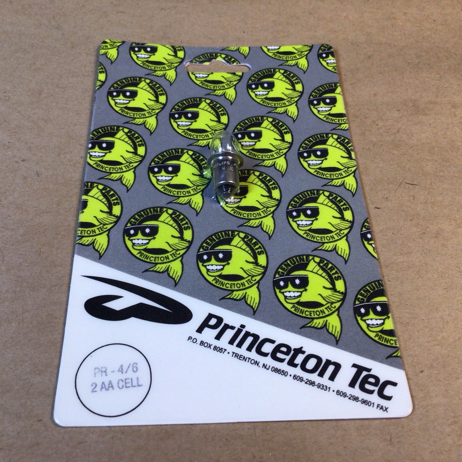 PRINCETON TEC REPLACEMENT BULB  ( PR 4/6 ) 2 AA CELL