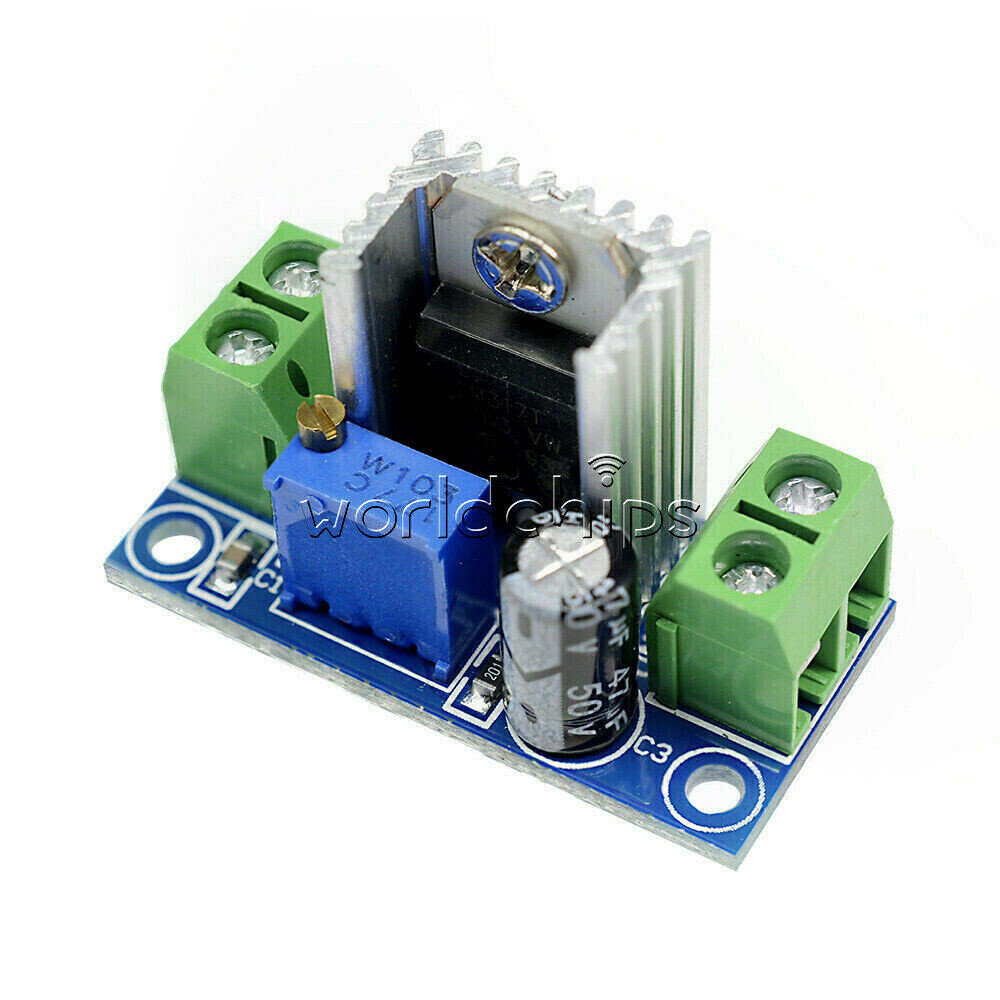 LED LM317 Speed Control Adjust Regulate Step down Buck Power Supply Module Kit