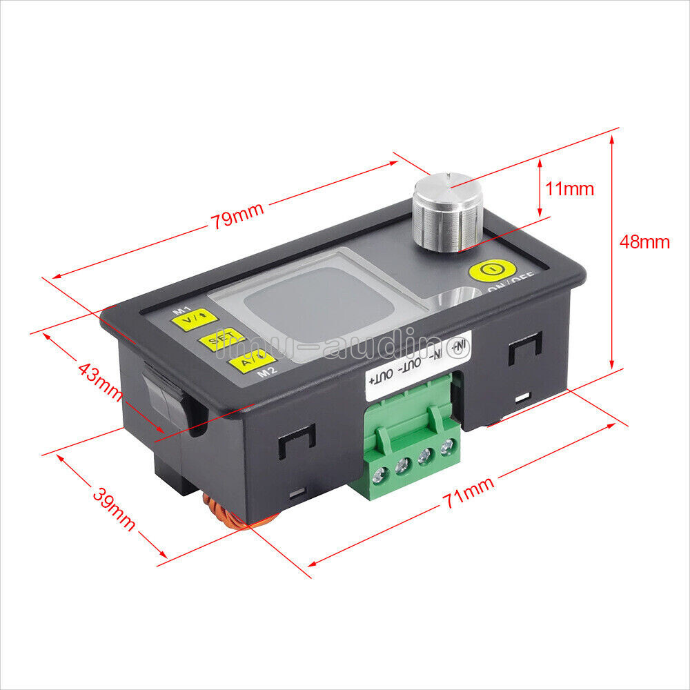 DPS3005 Digital 32V 5A Programmable Buck Step Down Power Control LCD Module
