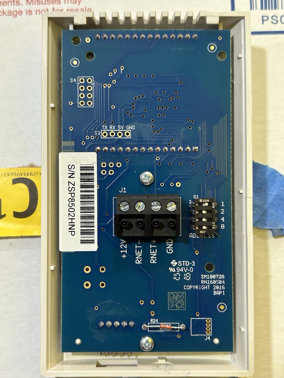 Carrier Zone Sensor Thermostat PN: ZSP-CAR