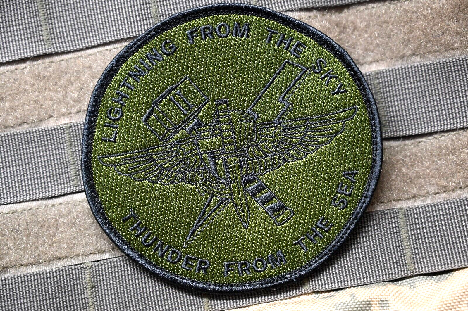 USMC 2nd AIR NAVAL GUNFIRE LIAISON CO⭐ANGLICO⭐II MEF CAMP LEJEUNE vêlkrö PATCH