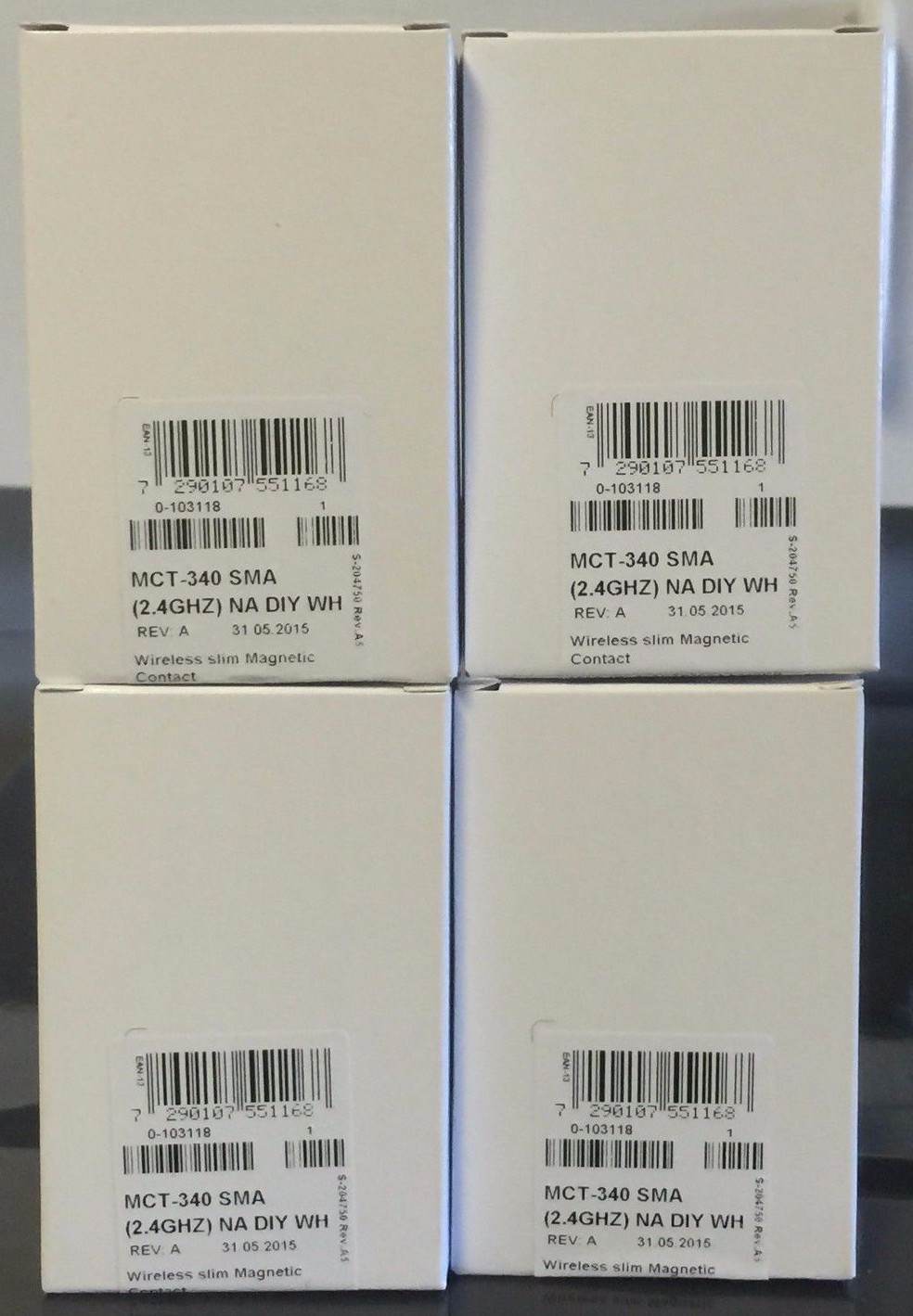Brand New "4"  Visonic MCT-340 SMA 2.4 GHz Wireless Contact  for Xfinity