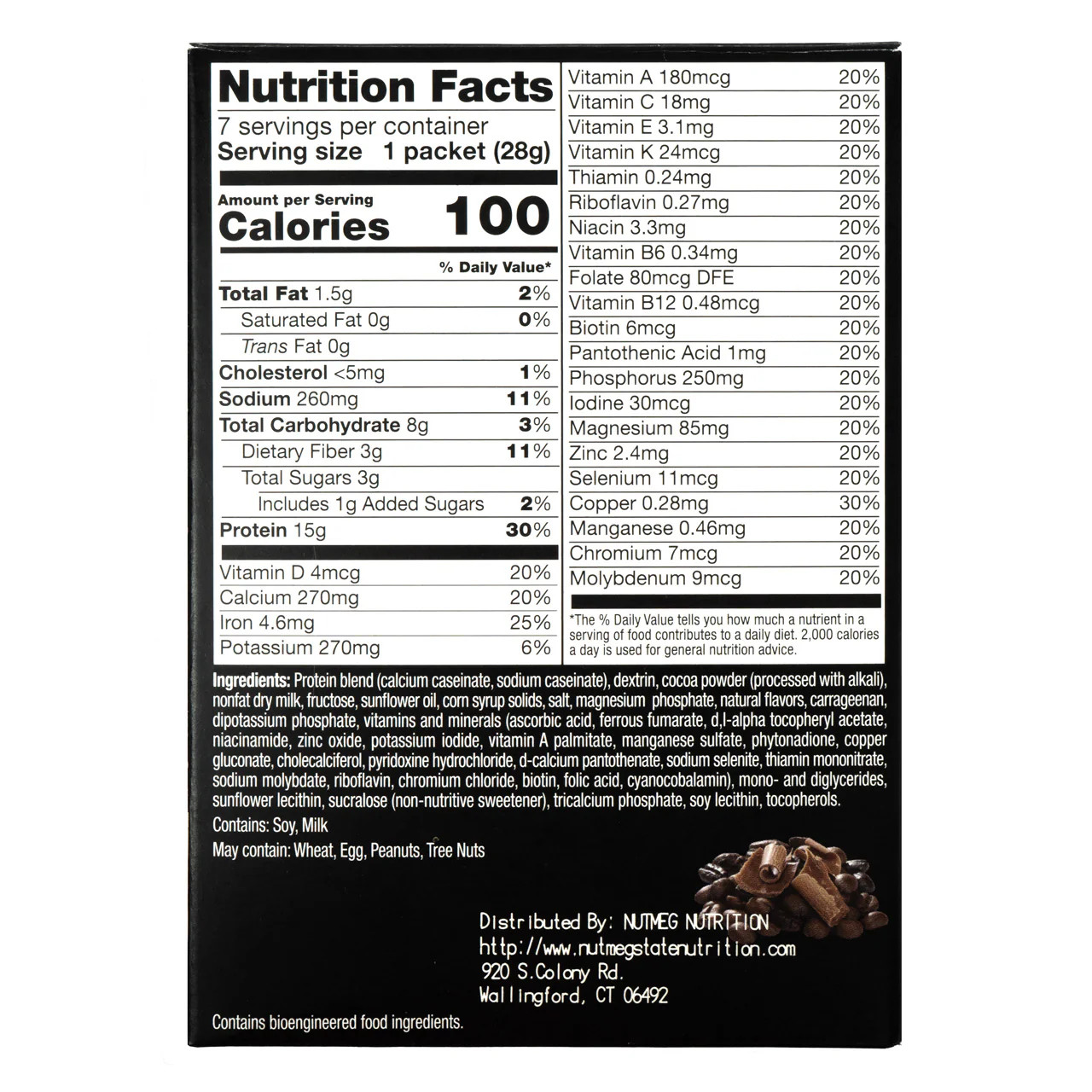 Proti Fit Mocha Pudding-Shake Box