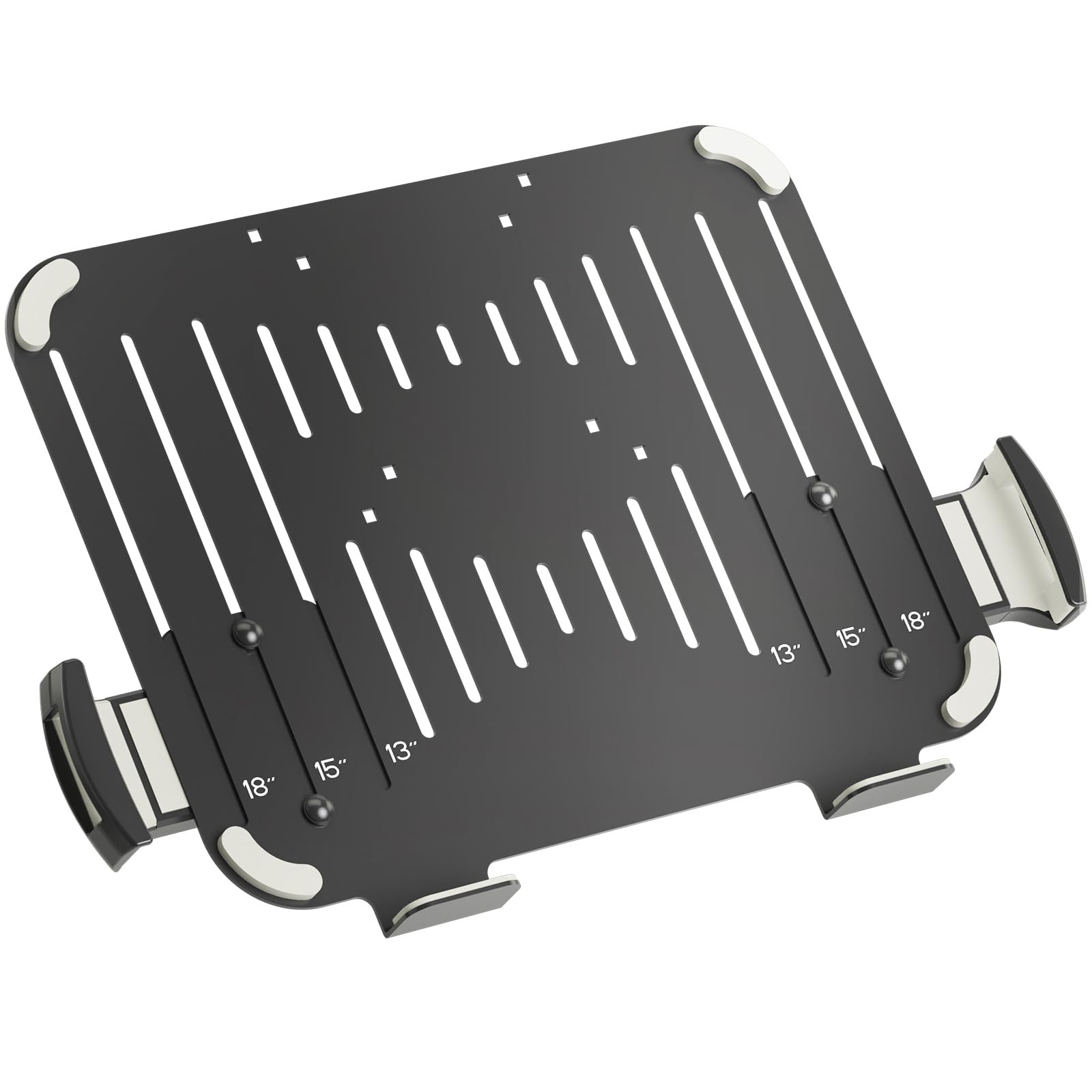 Adjustable 13 To 18 Inch Laptop VESA Arm Mount Tray Fits 75x75/100x100mm Black