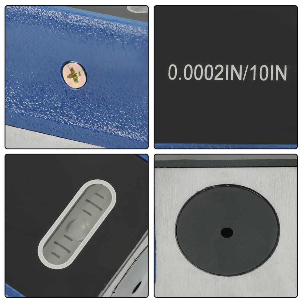 8" 200mm Master Precision Level For Machinist Tool High PRECISION