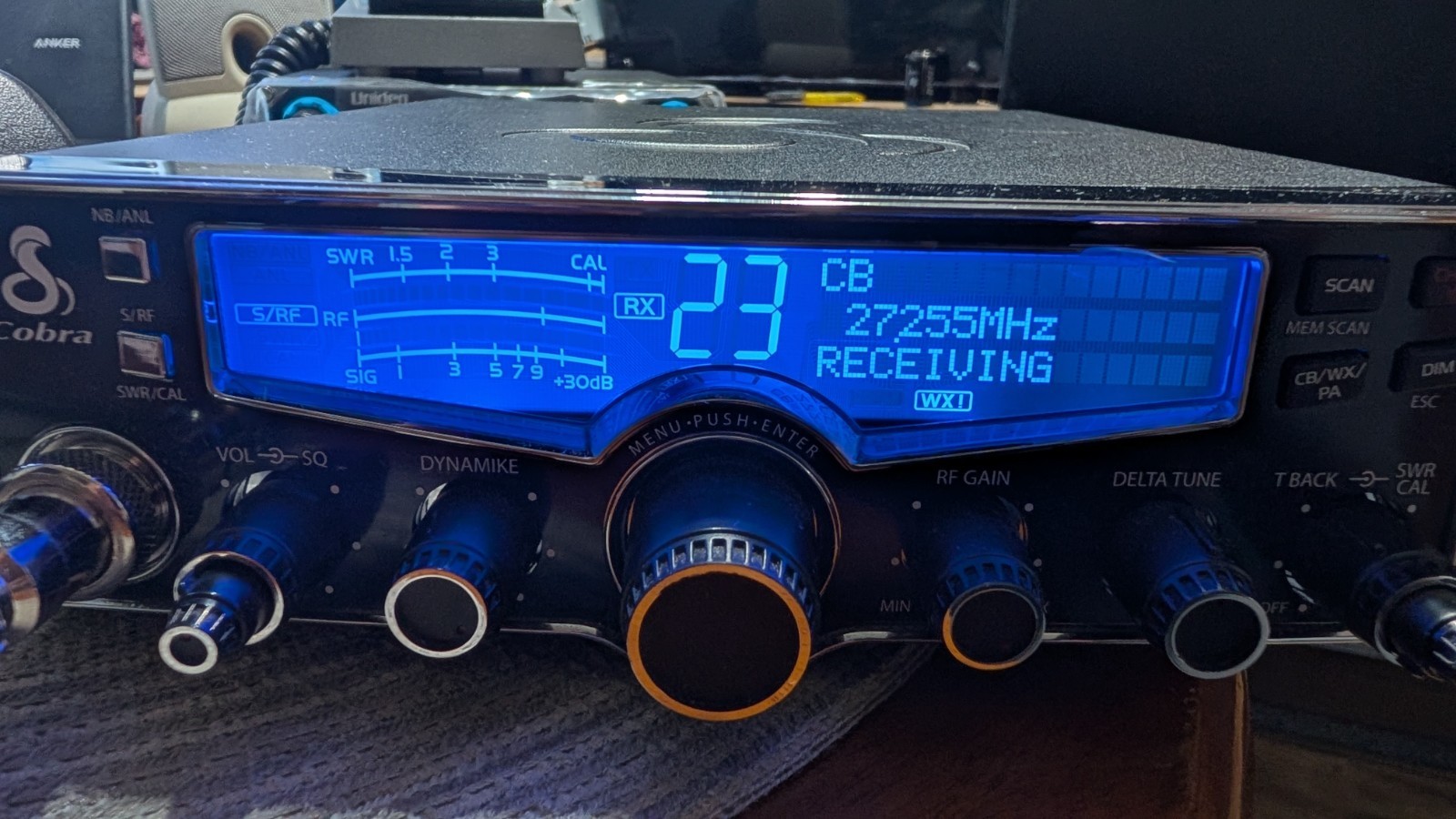 Cobra 29 LX 40 CH CB with WX Open Box Tested Peaked Tuned