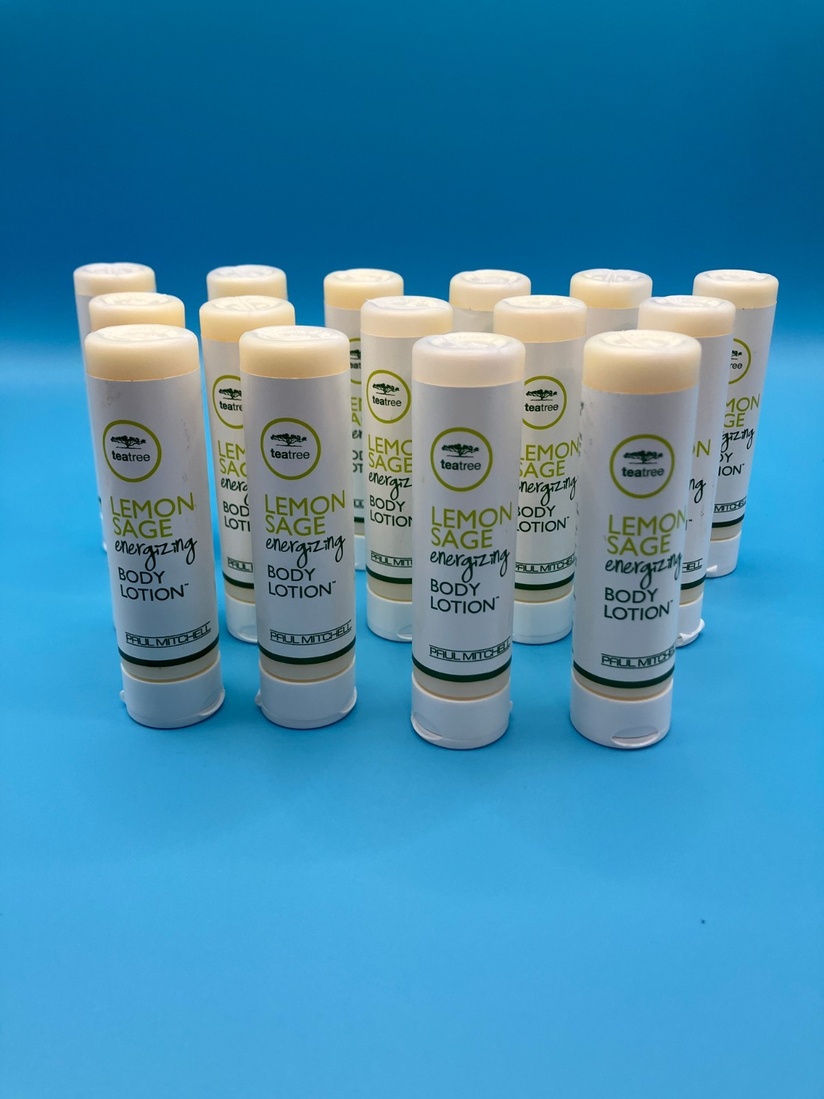 (15) Paul Mitchell teatree Lemon Sage Energizing Body Lotion, .7 fl oz 20.7ml