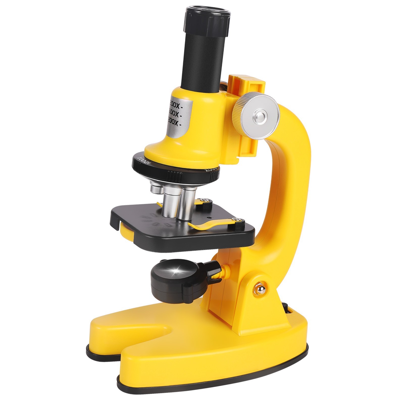 Microscope 200x-1200x Magnify Starter Science Kit