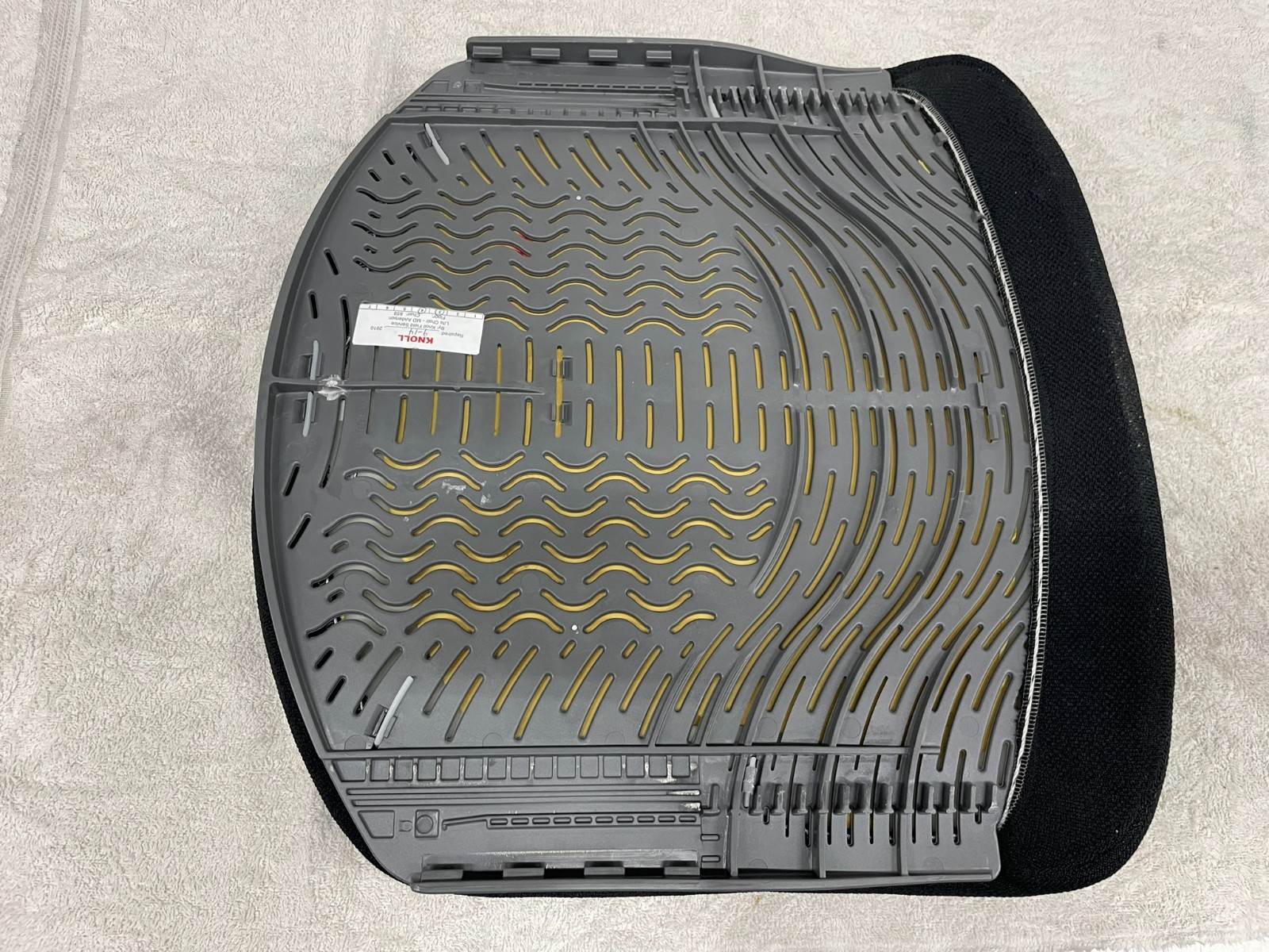 Knoll Life Chair Replacement Seat Base, Pad and Cover Original OEM