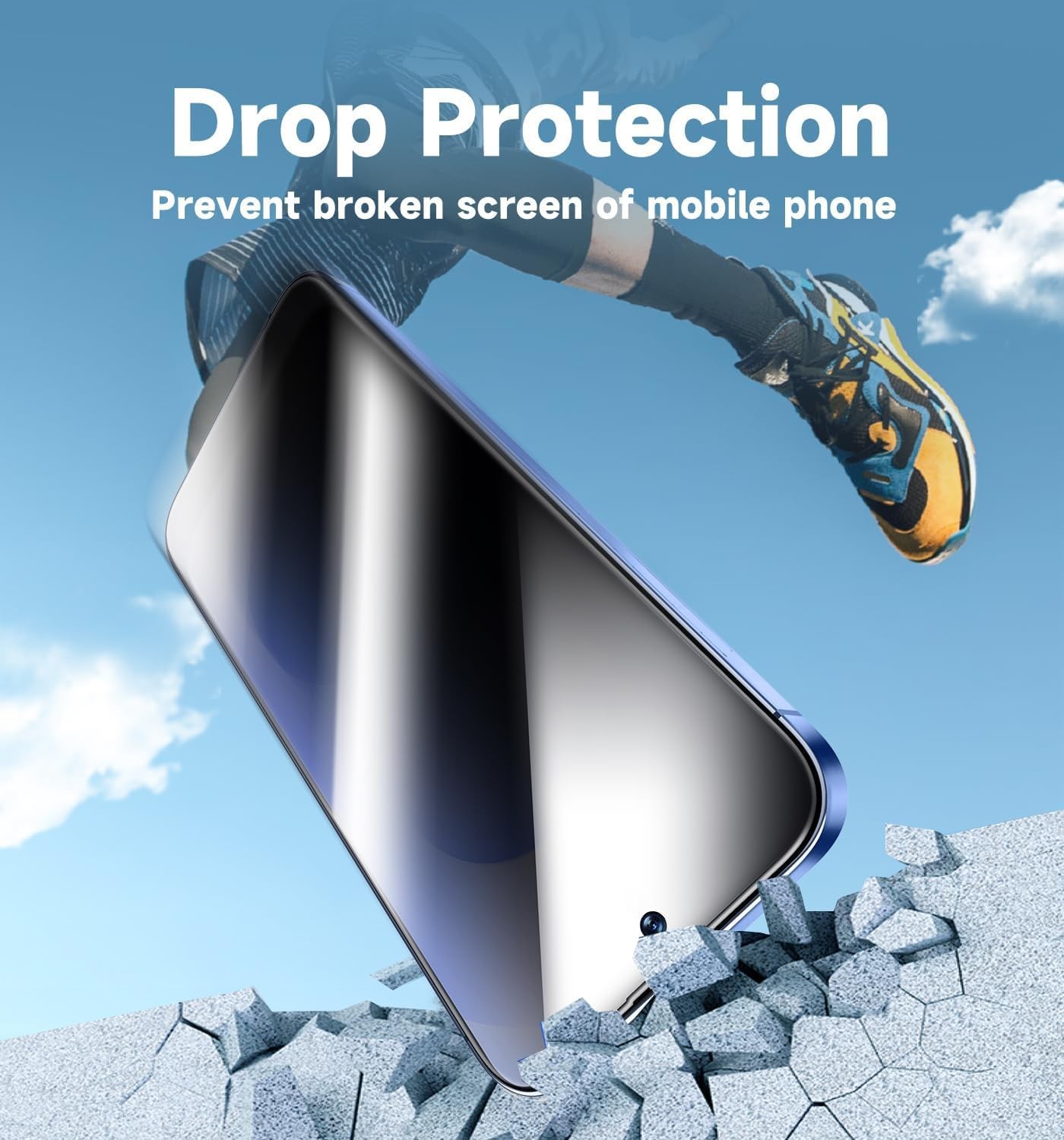 Maxsoco for OnePlus 15 Privacy Screen Protector with Camera Lens 15