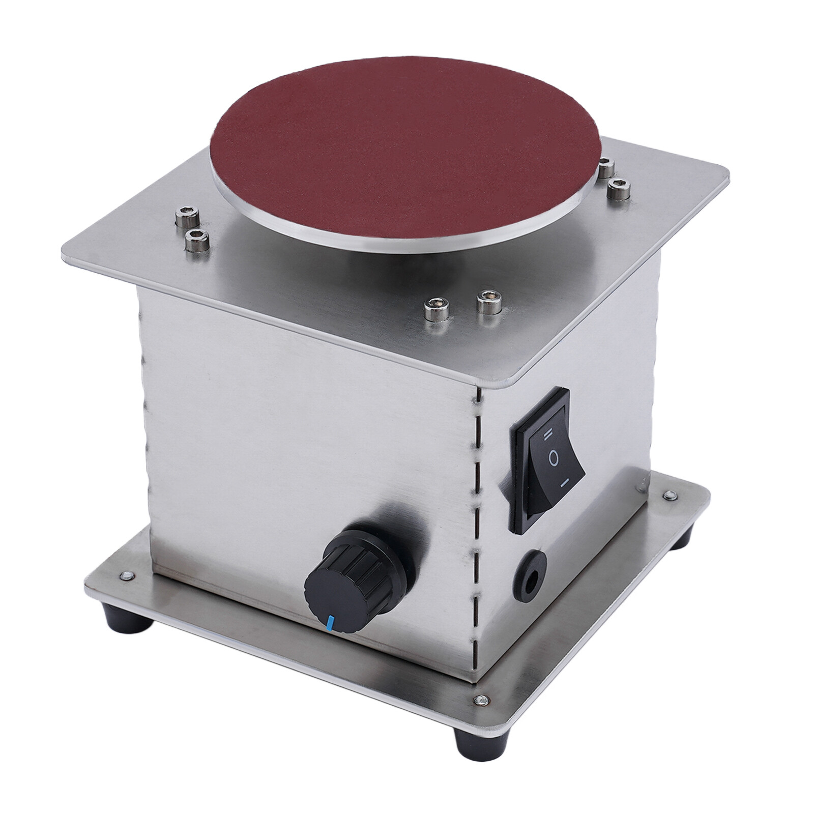 4" Mini Disc Sander with Variable Speed 6000RPM Electric Small Hobby Disk Sander